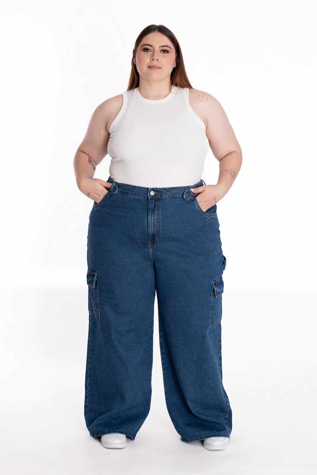 Jean Cargo Amplio Ajustable 443 - miniatura 9
