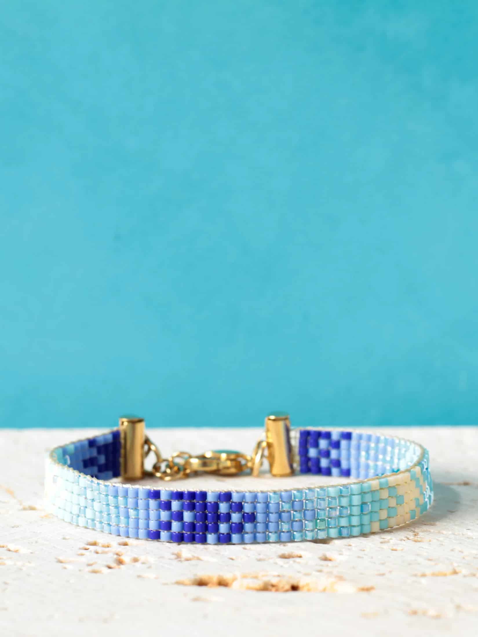 Brazalete Miyuki Cenote 5 puntos - miniatura 9