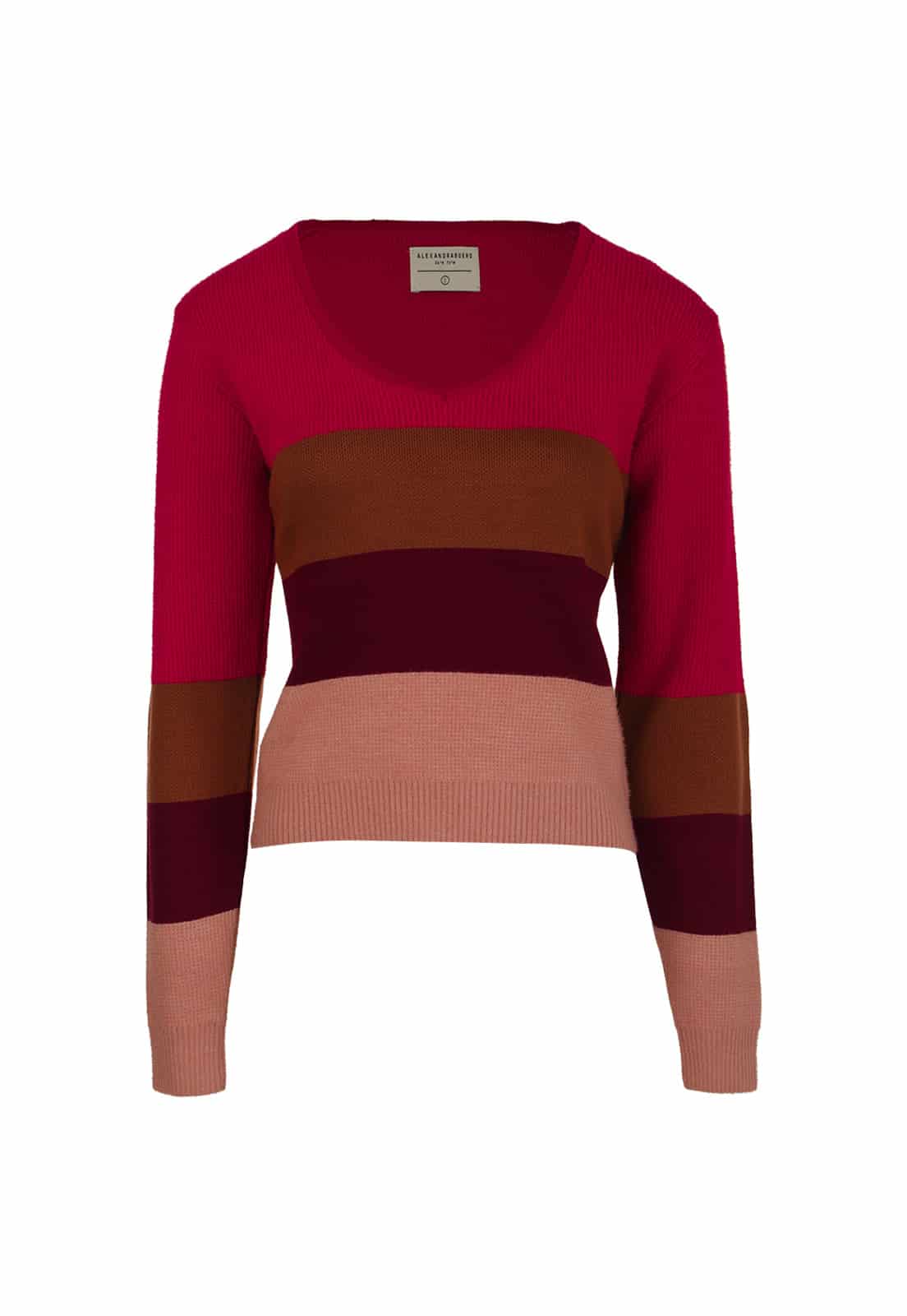 MIX BERRIES SHORT KNIT SWEATER - miniatura 1