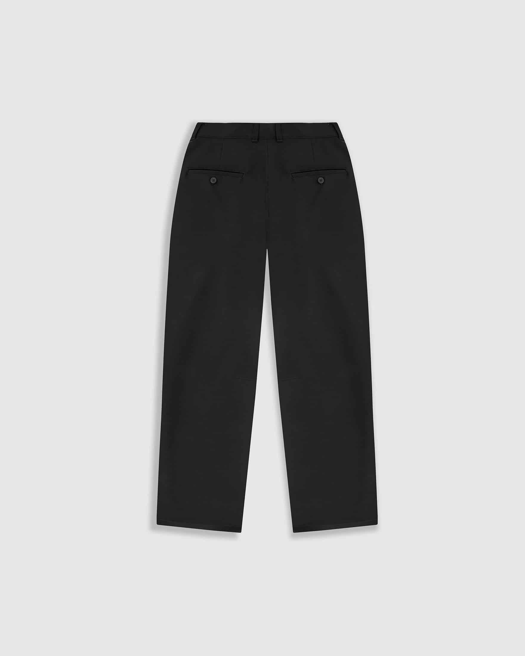Barrel Fit Trousers - Negro - miniatura 7