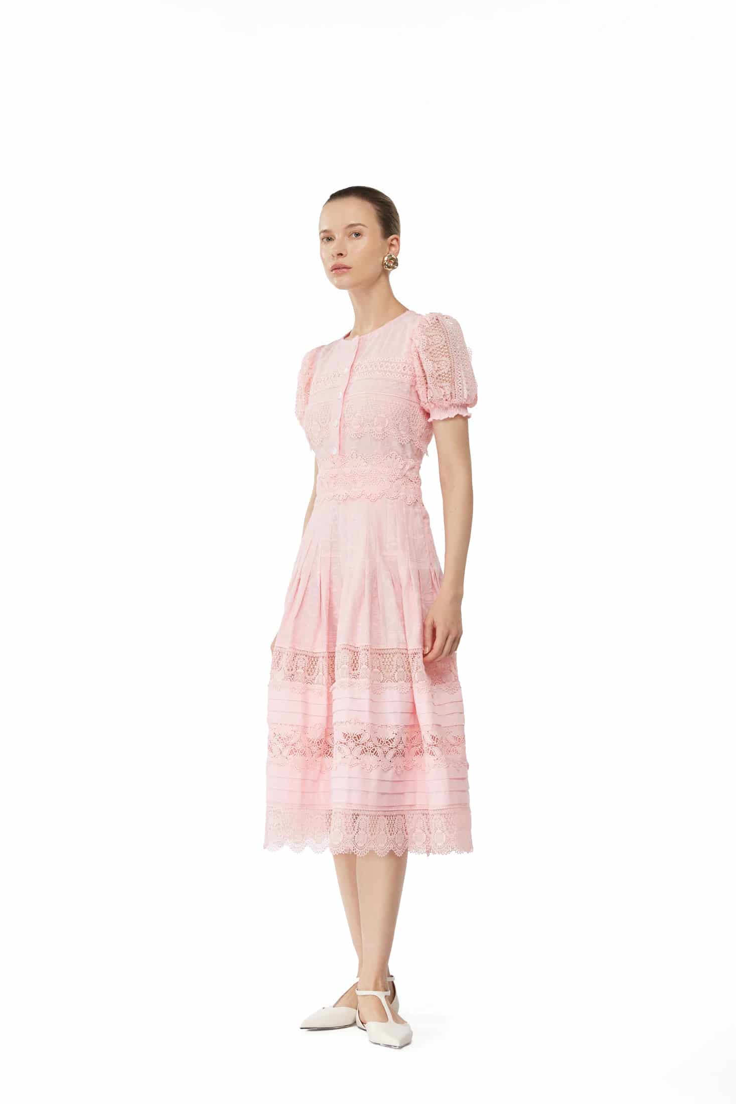 ETOILE MIDI DRESS PINK - miniatura 2