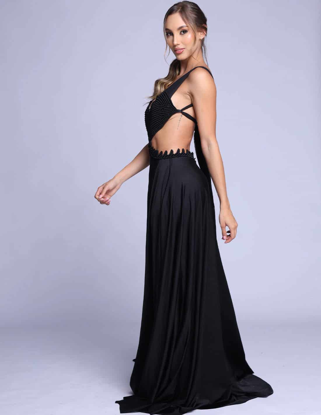 Vestido Wings Negro - miniatura 3