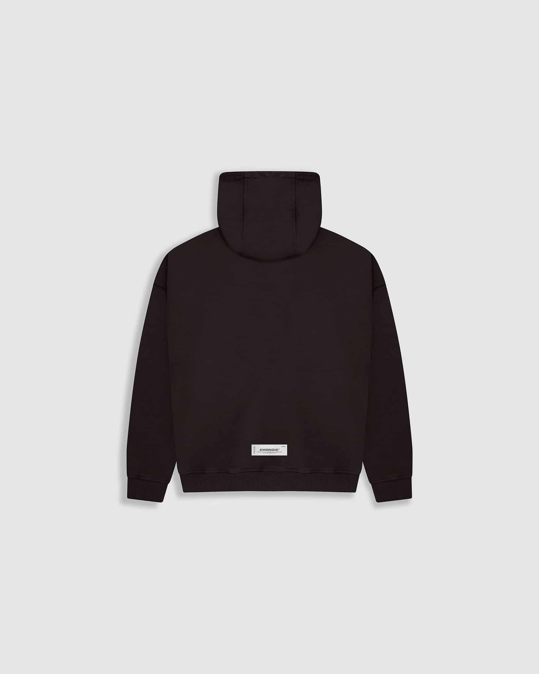Hoodie Oversized Básico V4 - Café Chocolate - miniatura 7
