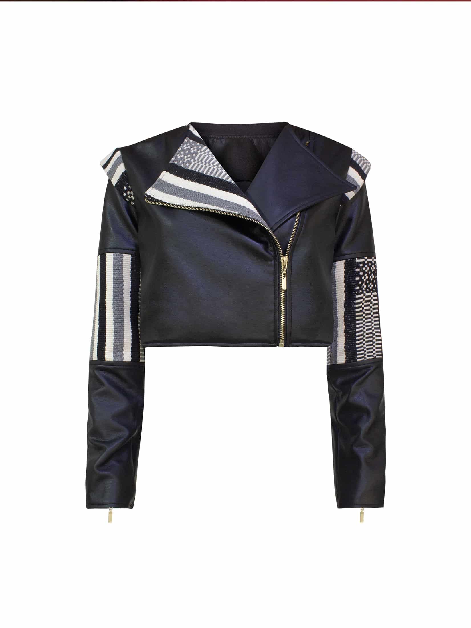 Chaqueta Tipo Biker Irreverente - miniatura 4