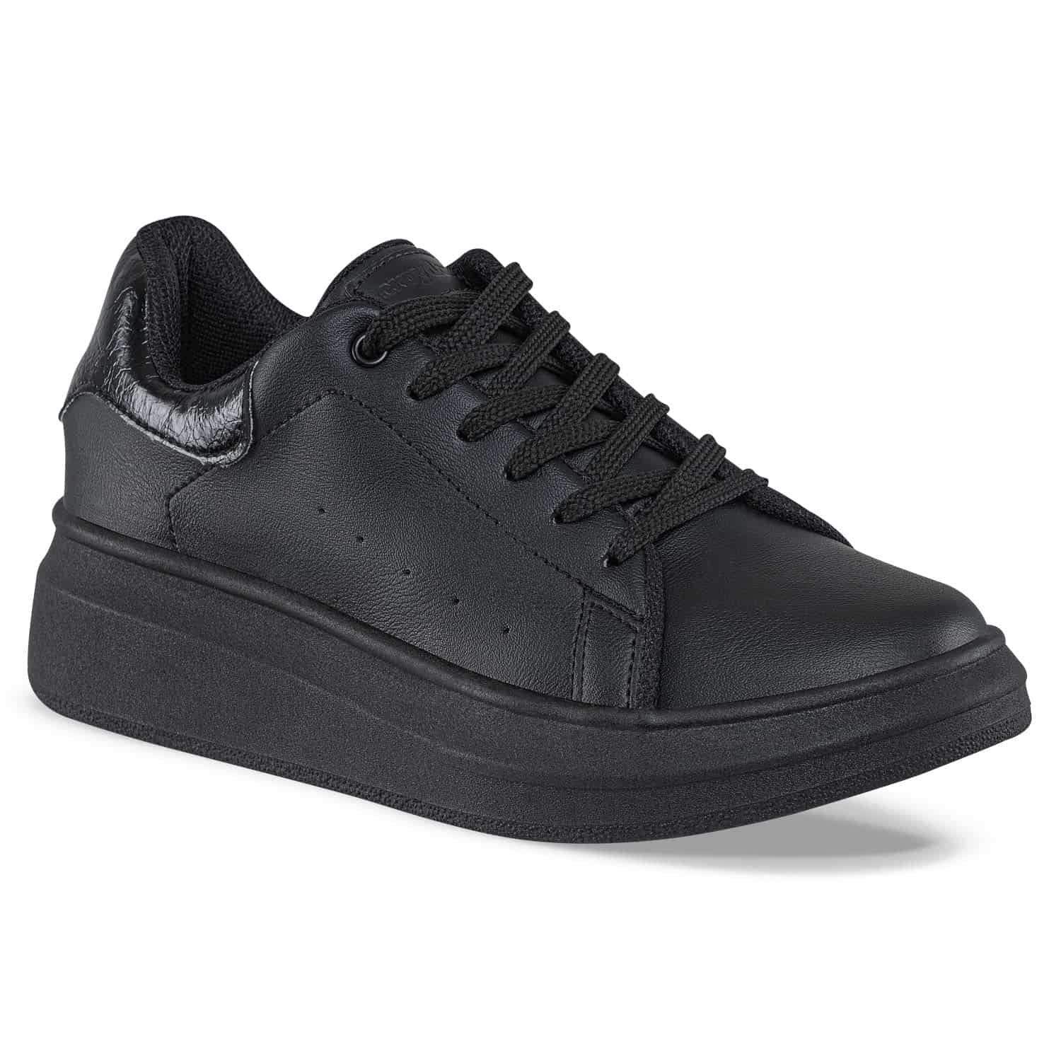Tenis Urbanos Euforia Negro-Negro Croydon Para Mujer - miniatura 1