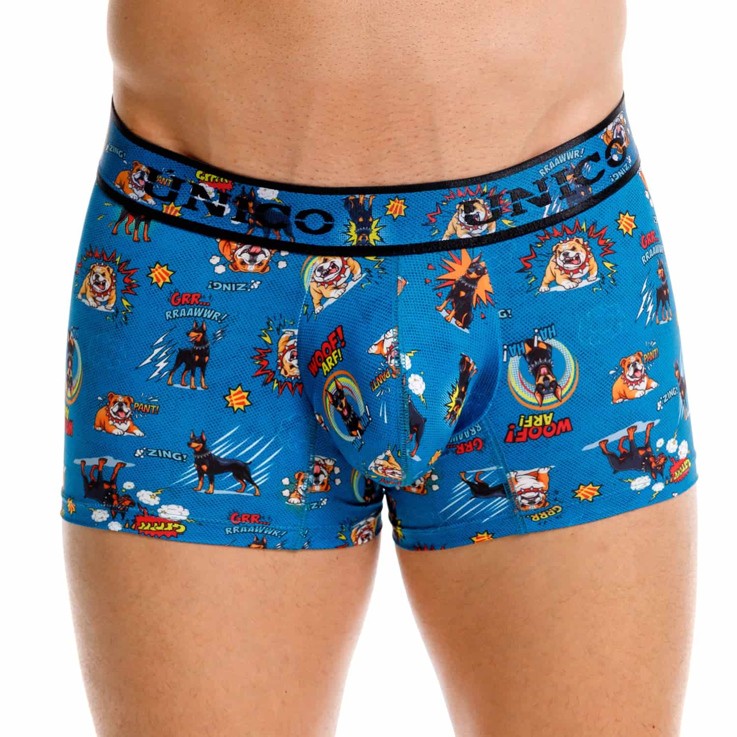 BOXER CORTO SNARL AZUL - miniatura 6