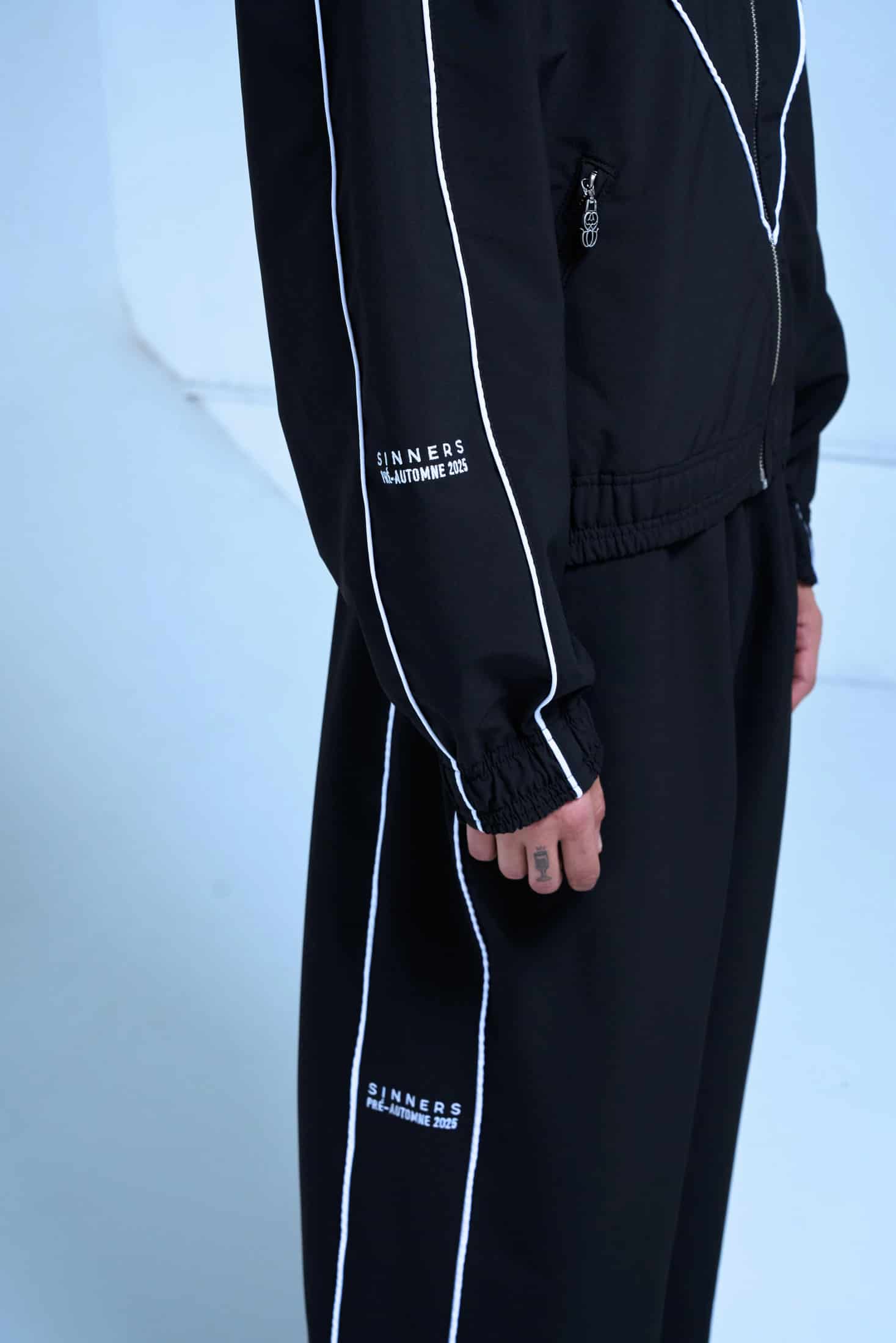 SINNERS BLACK TRACK PANT - miniatura 8