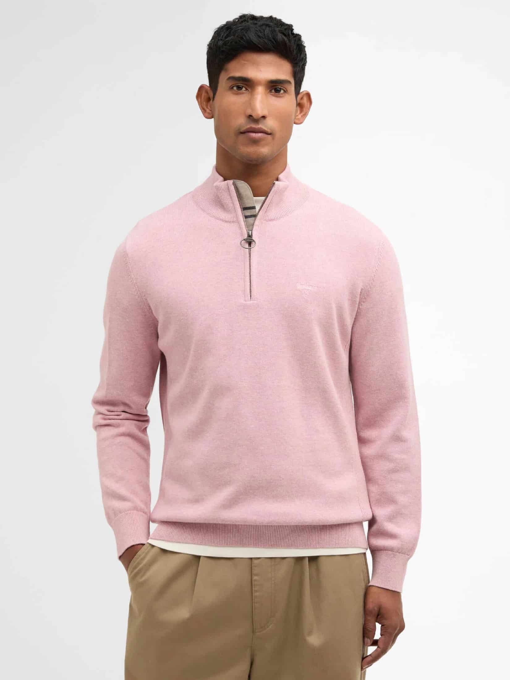 Cotton Quarter-Zip Jumper - miniatura 25