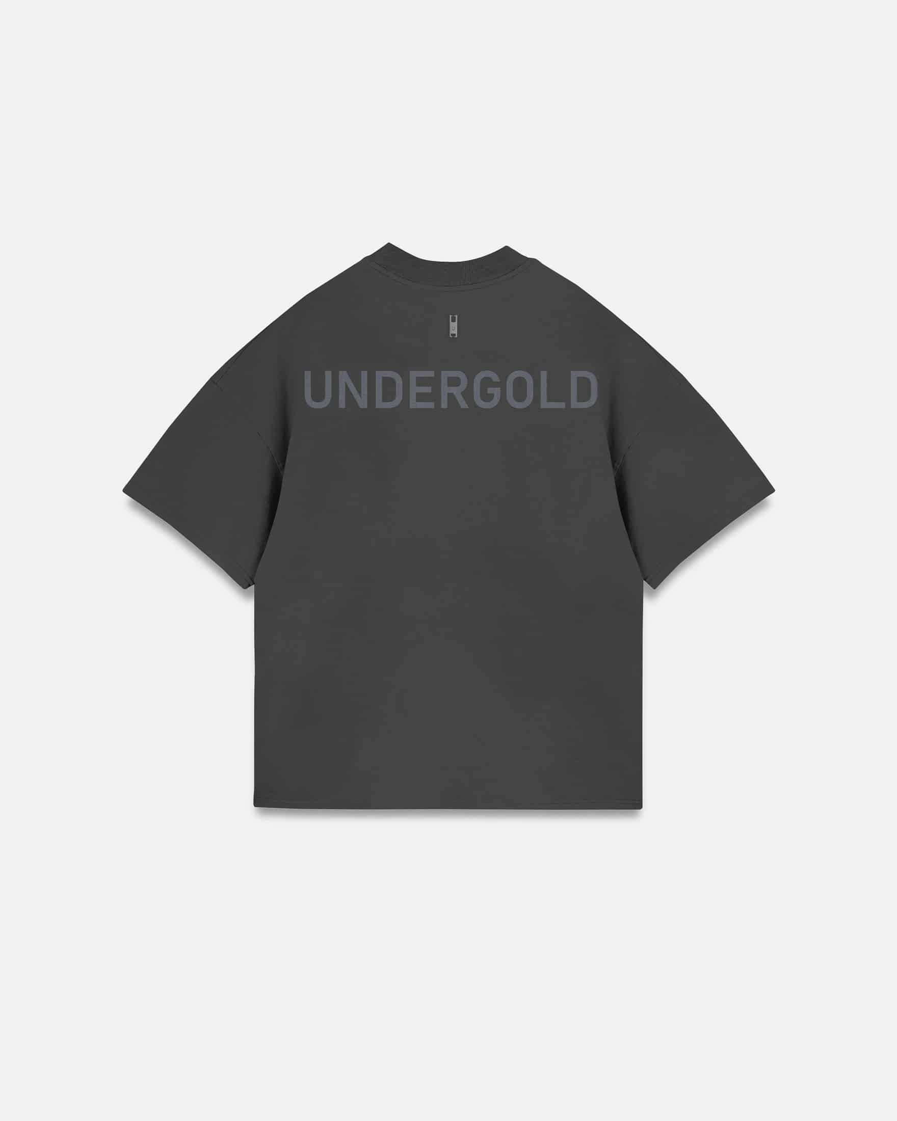 Line Basic Boxy Fit Tshirt Dark Gray - miniatura 1