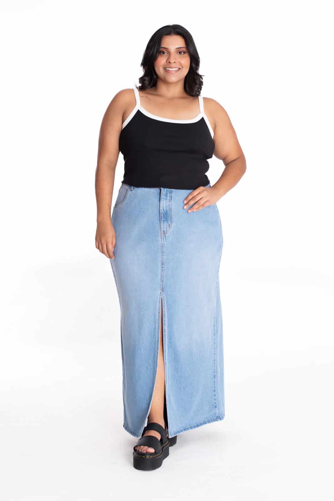 Crop Top Solaris Negro - miniatura 2