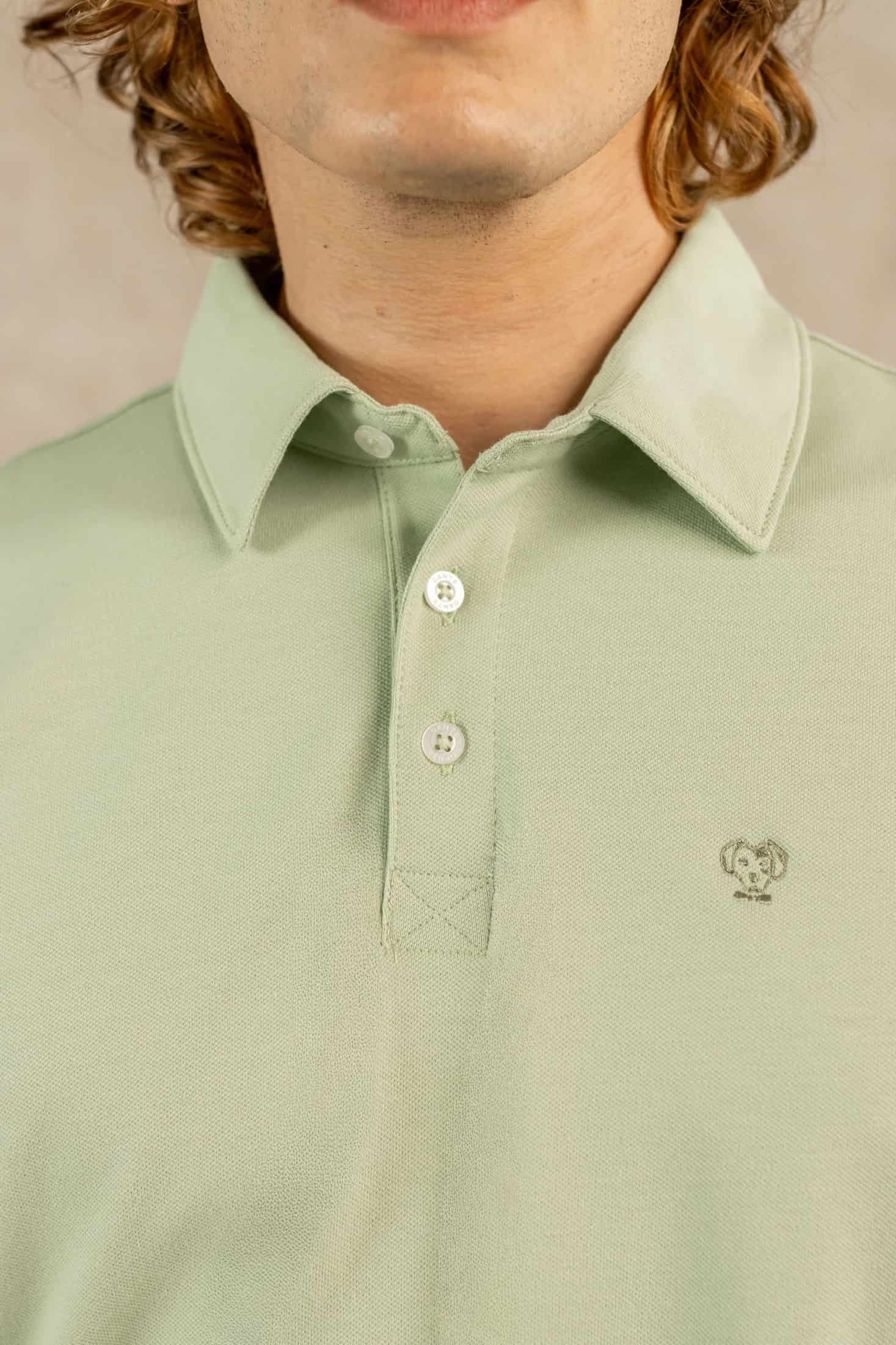 Polo Antimanchas Verde Sage - miniatura 3