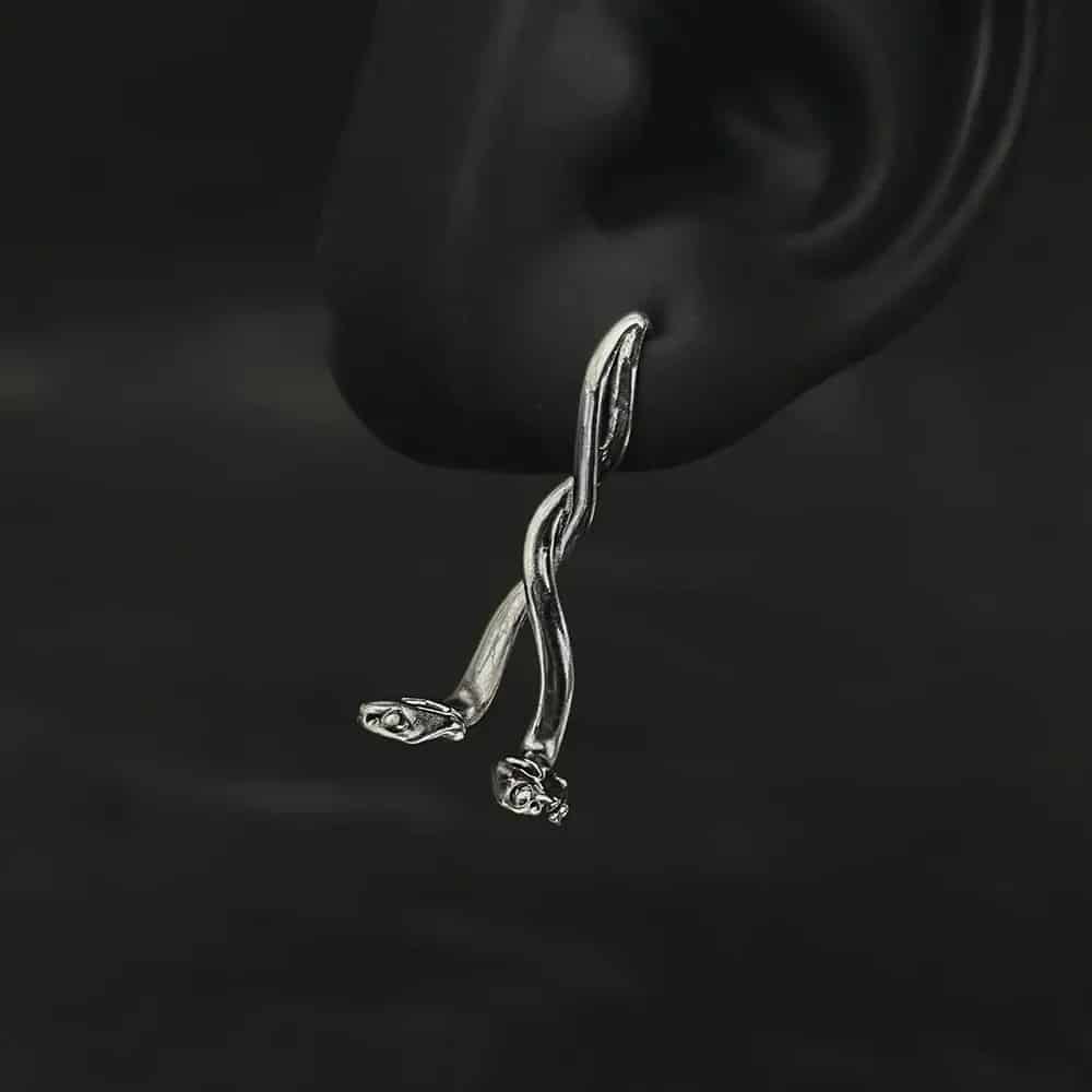 Aretes Culebra Caracolera - miniatura 3