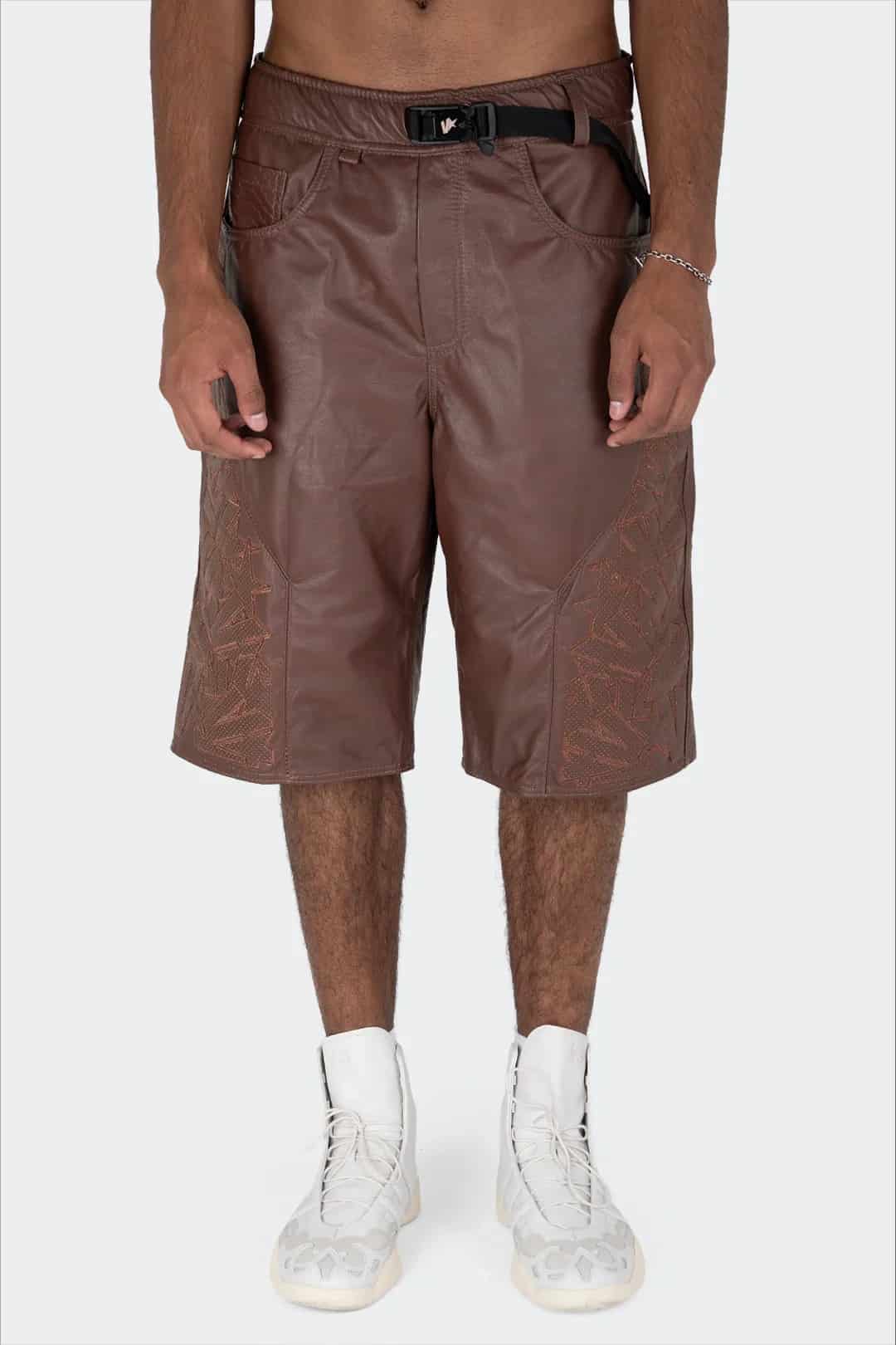 VENENO SHORT CUERO BROWN SHEATH - miniatura 1