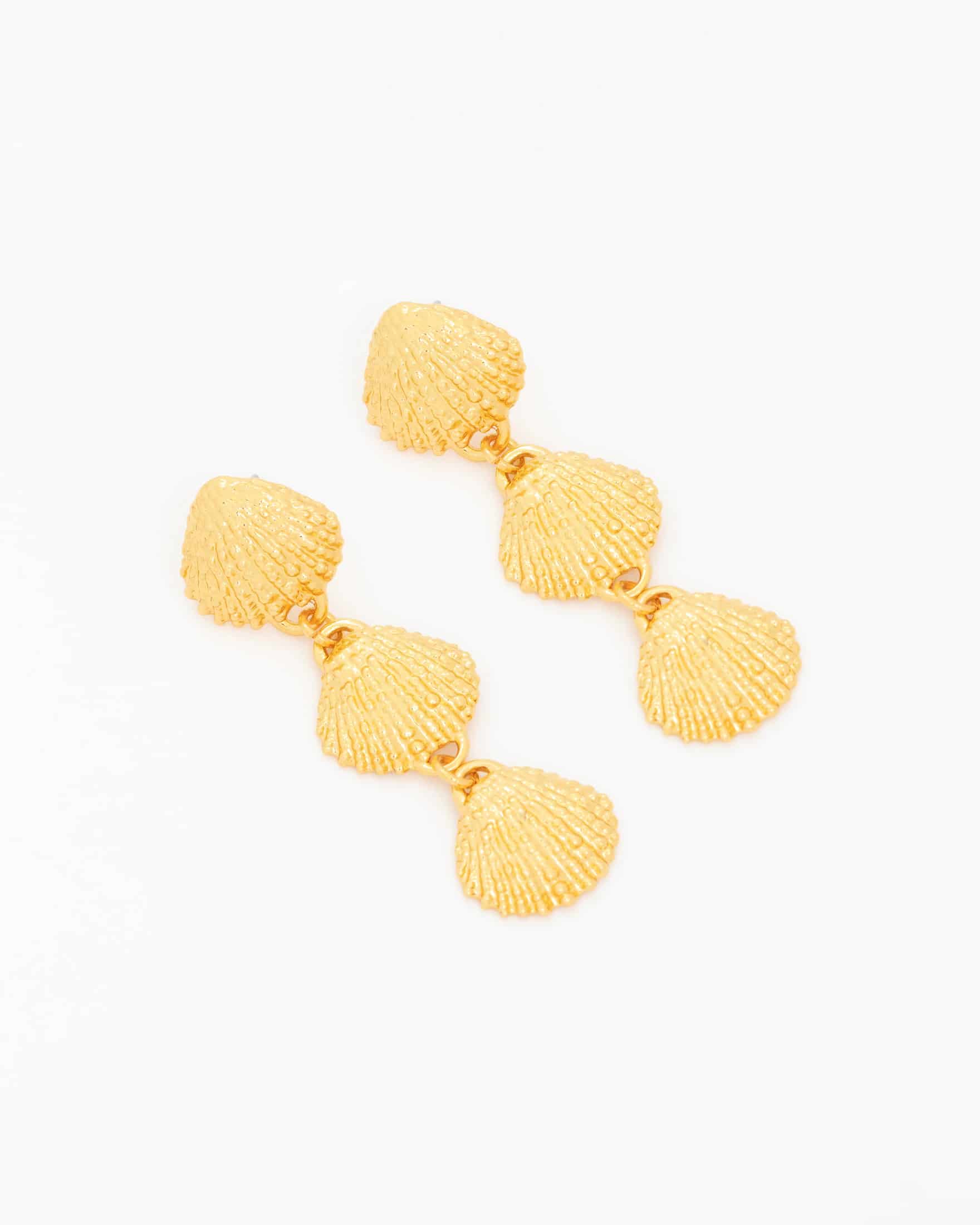 Maxi Aretes Concha Largo - miniatura 1