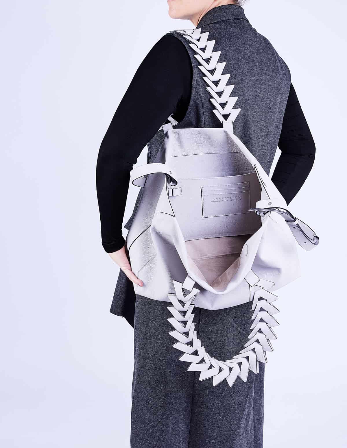 Nuevo Caro Laptop Tote 15" Blanco - miniatura 2
