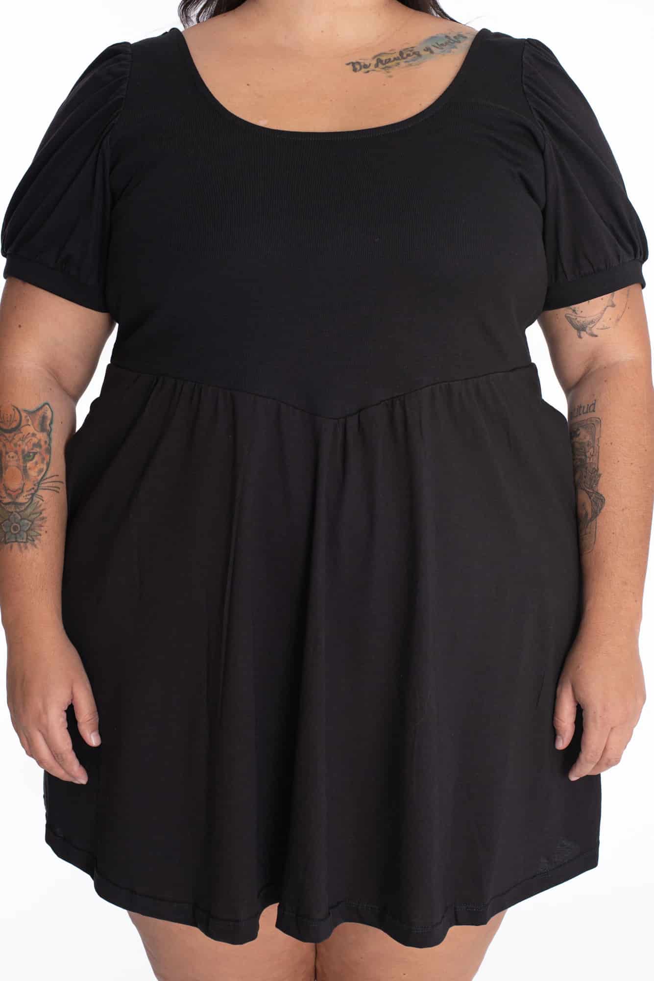 Vestido Amapola Negro - miniatura 4
