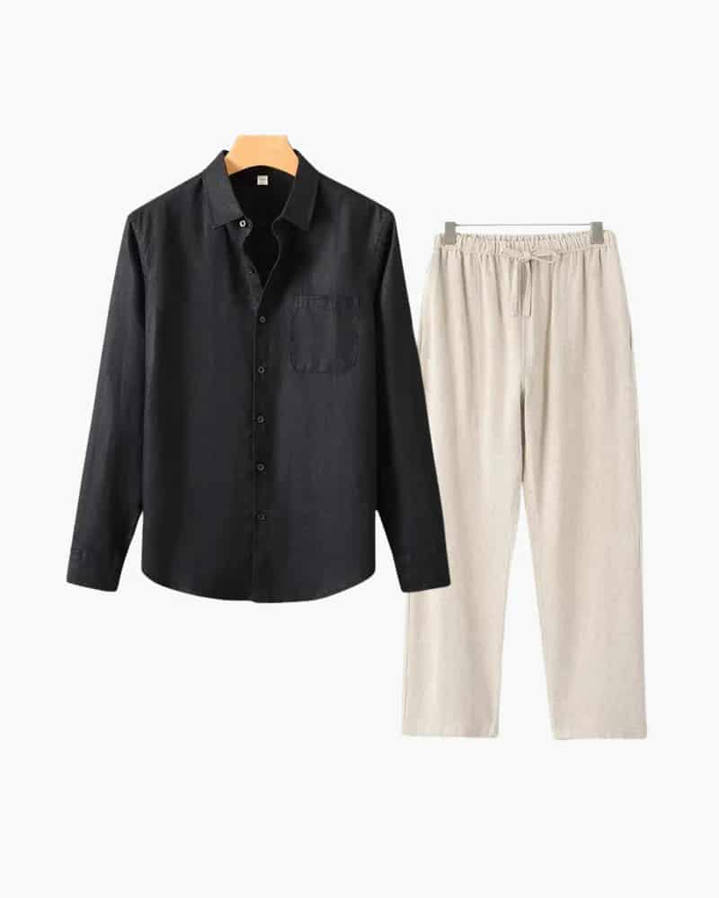 Old Money Linen Combo (Longsleeve) - miniatura 8
