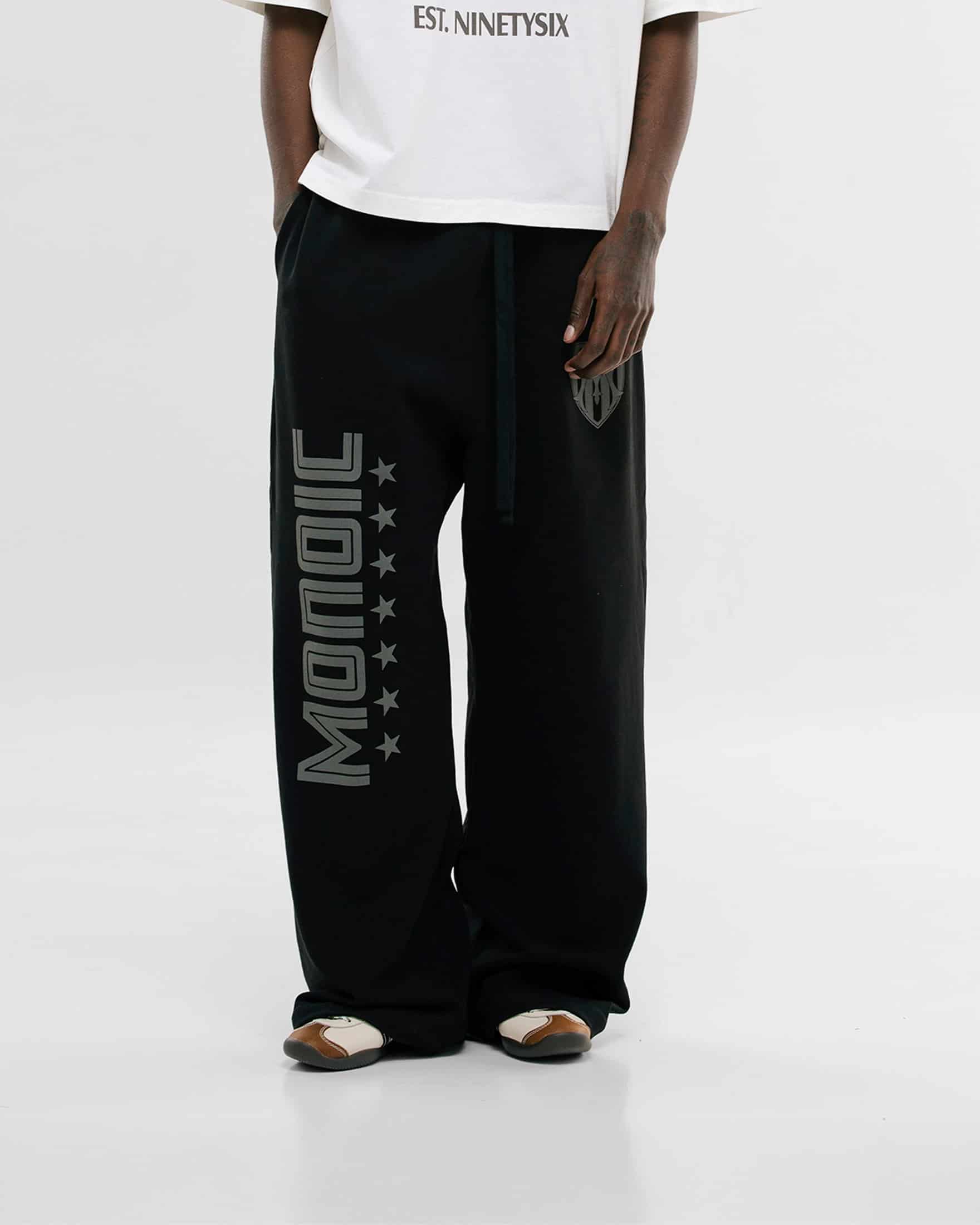 Jogger Wide Fit Shield - Negro - miniatura 2