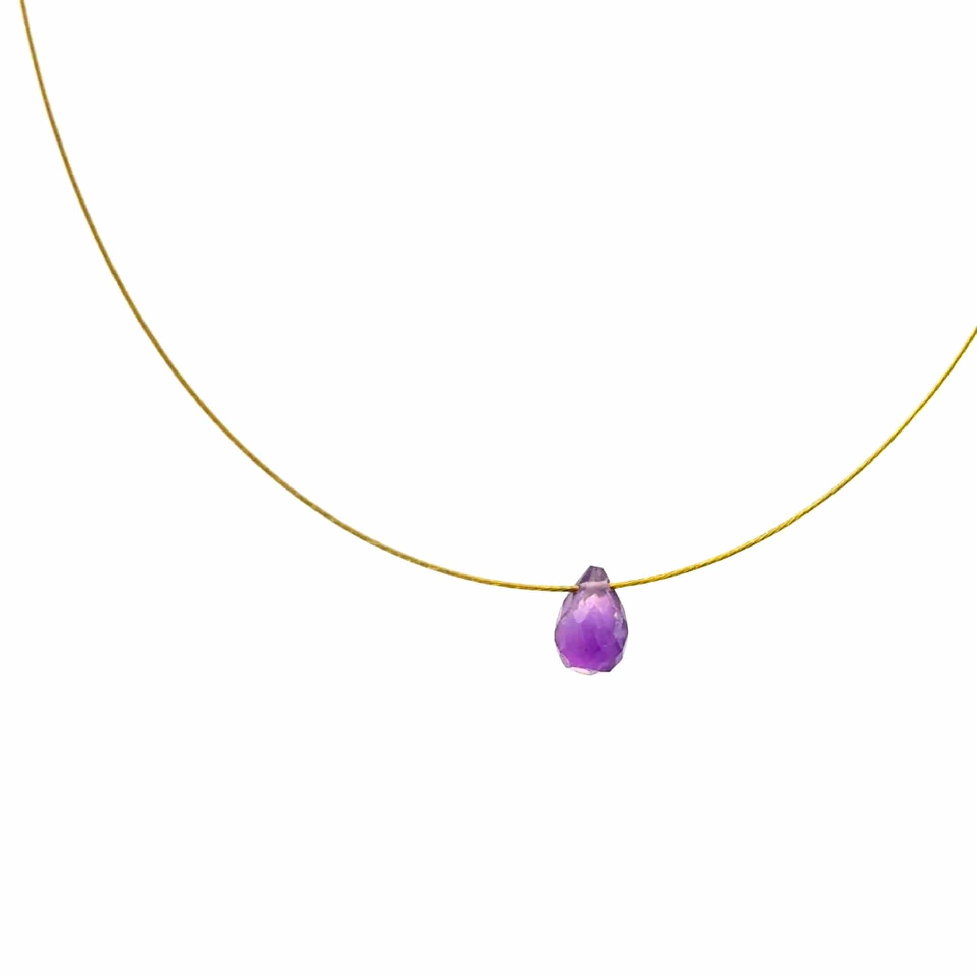 Stone Drop Necklace - miniatura 2