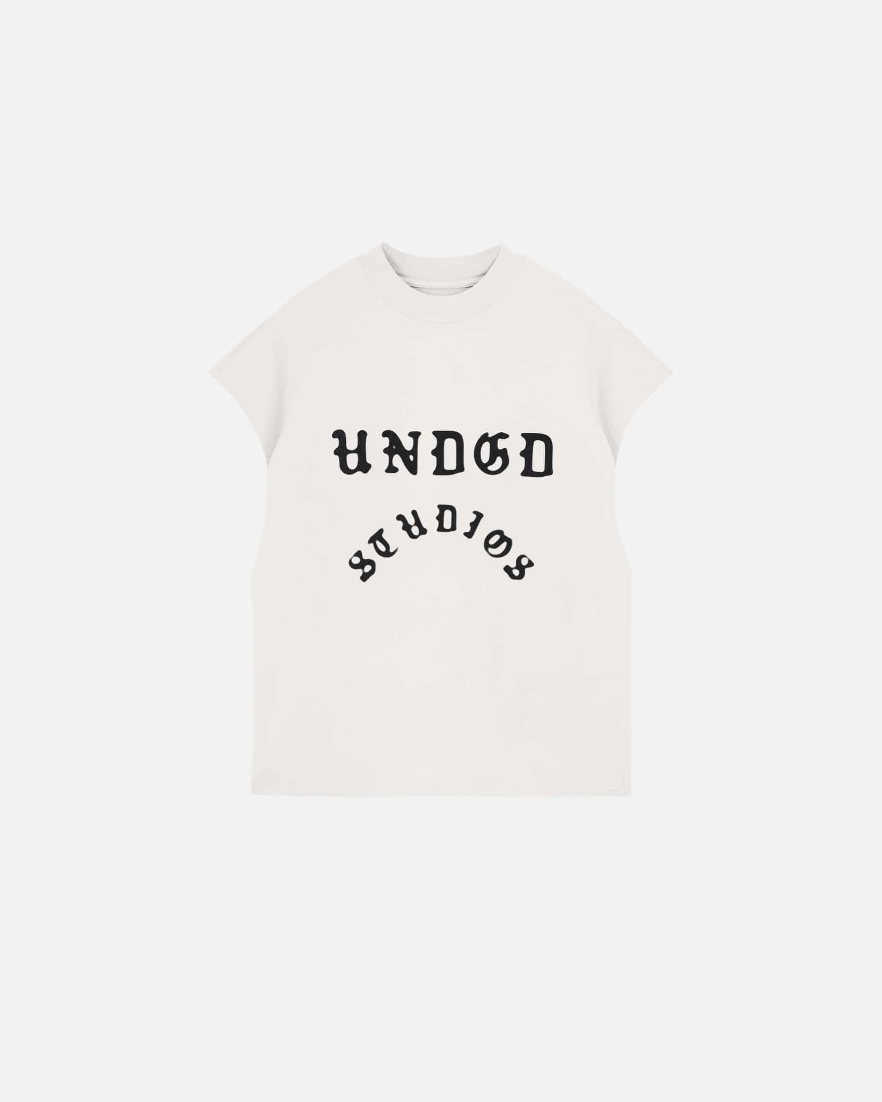Capsule UNDGD STUDIOS Sleeveless Tshirt White - miniatura 1