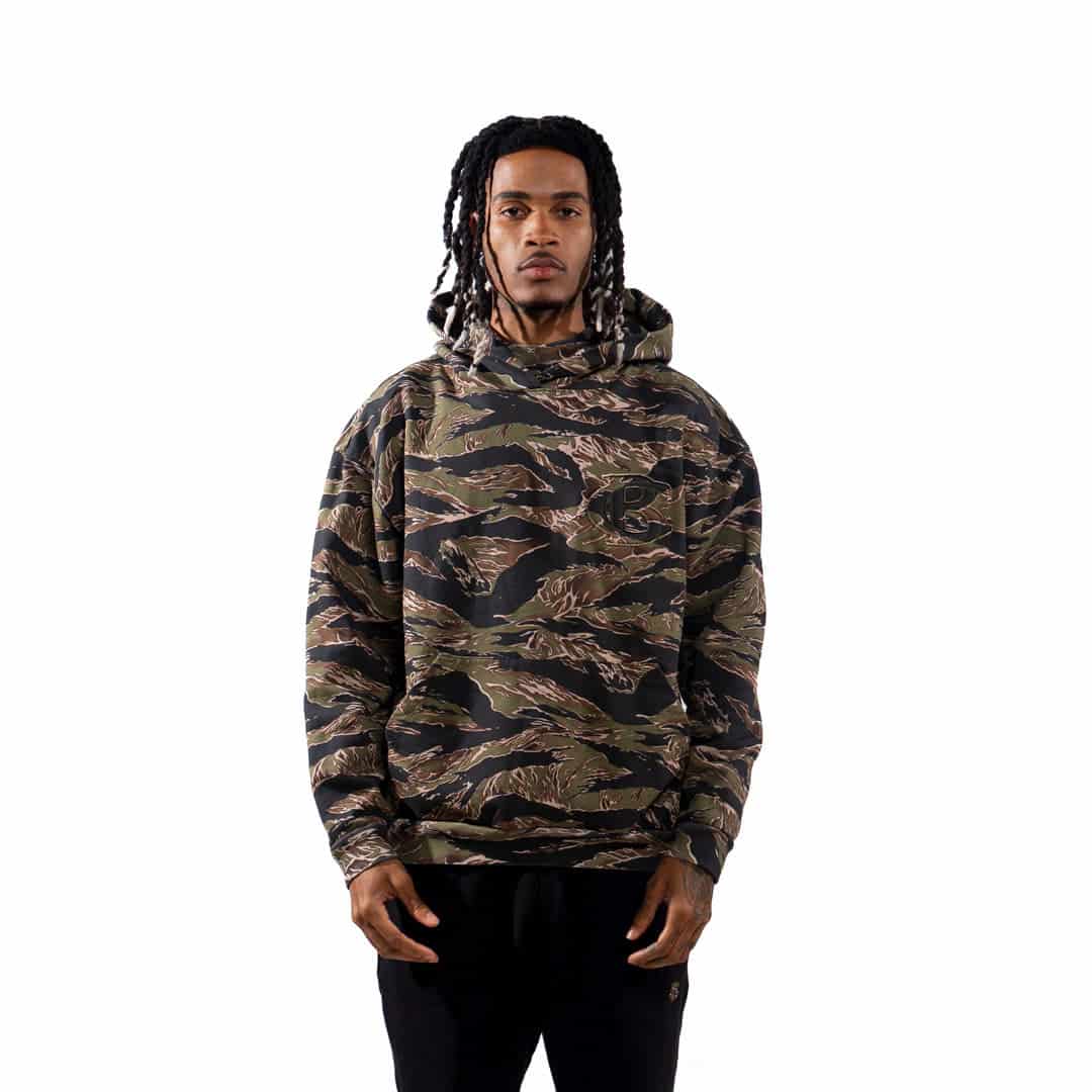 Buzo Hoodie Oversize Camuflado | Selva - miniatura 4