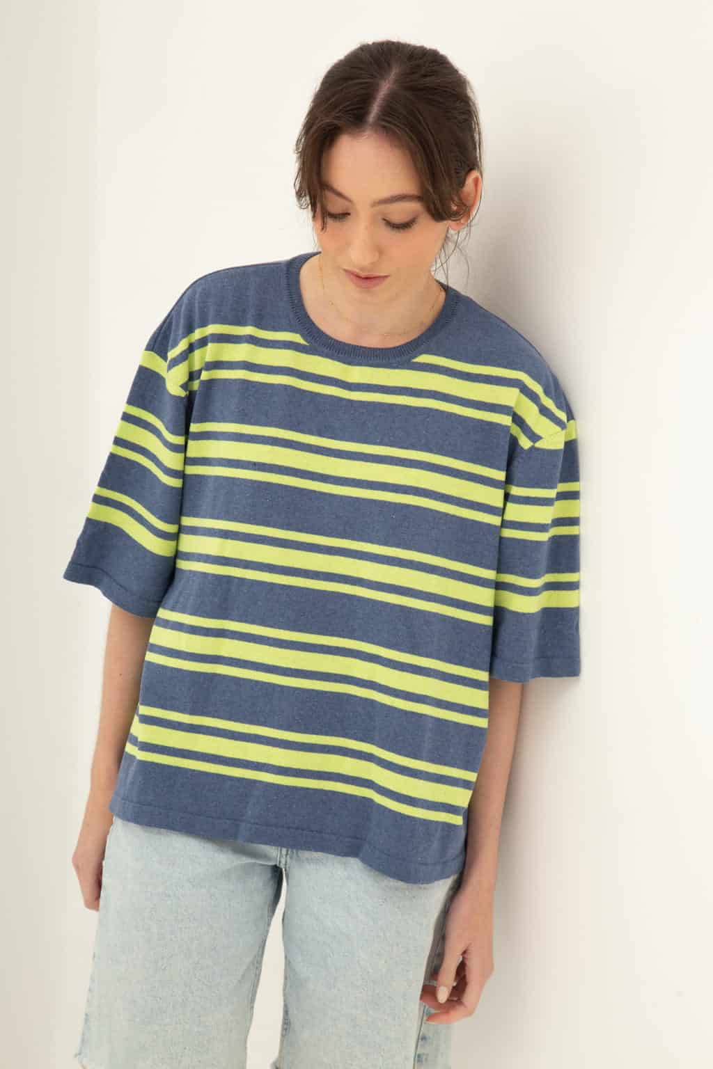 T-shirt Tejida Rayas Biche - miniatura 8