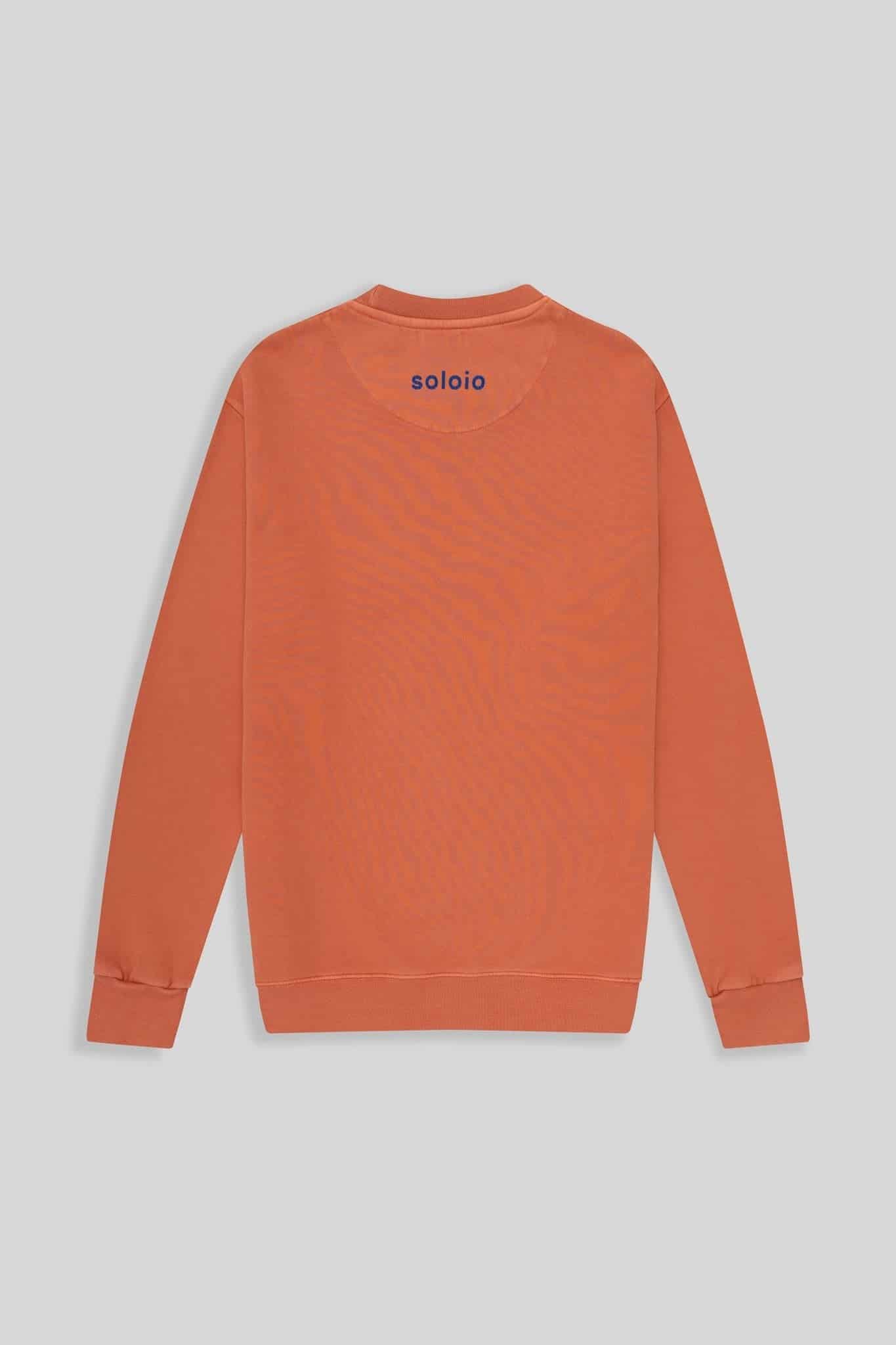 Men's milenario sweatshirt terracotta - miniatura 3