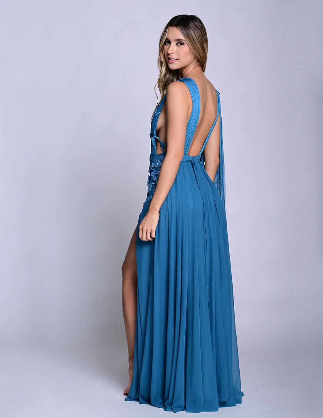 Vestido Copernico Oil Blue - miniatura 2