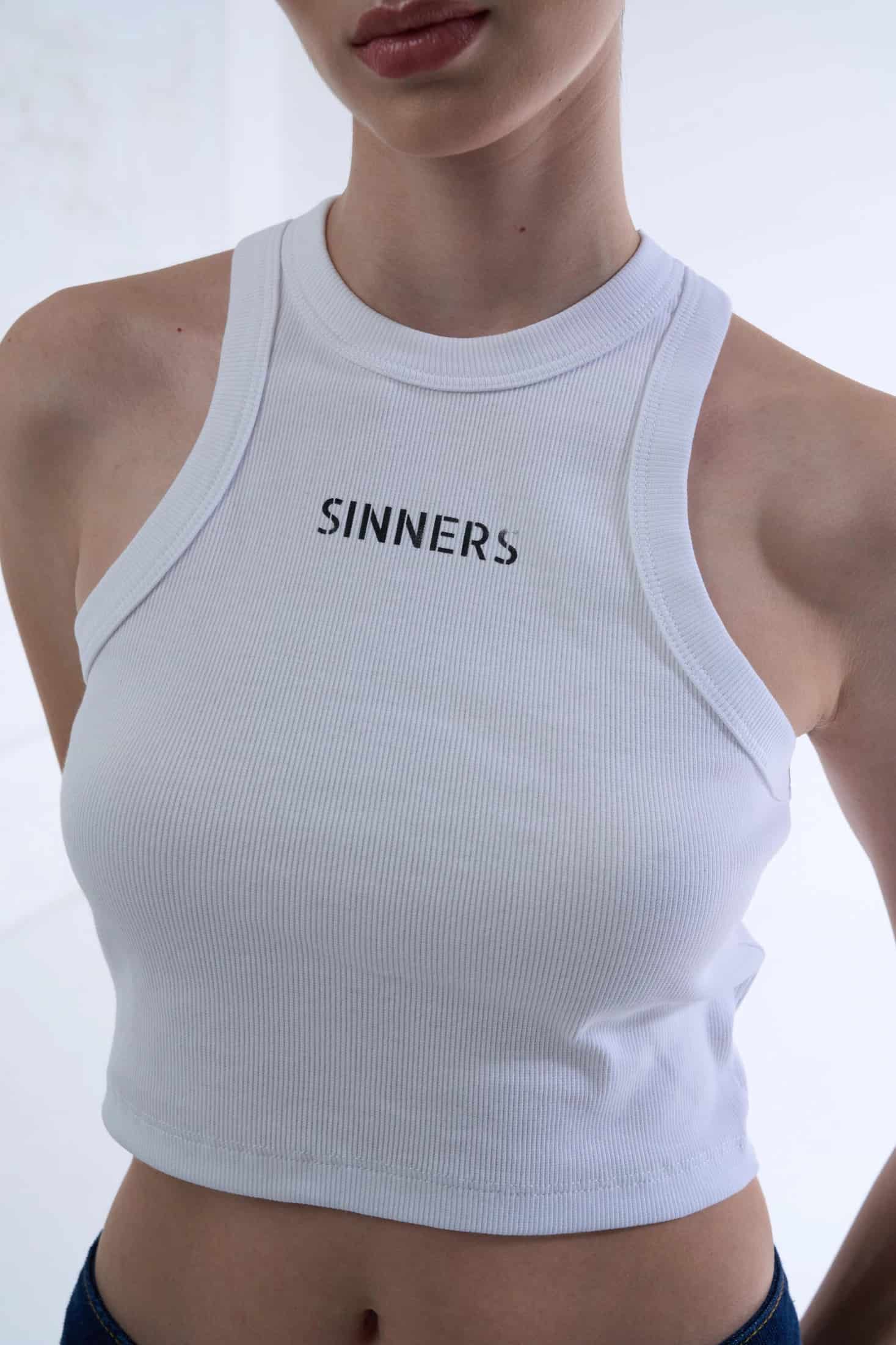 SINNERS WHITE WOMEN TANK TOP - miniatura 5