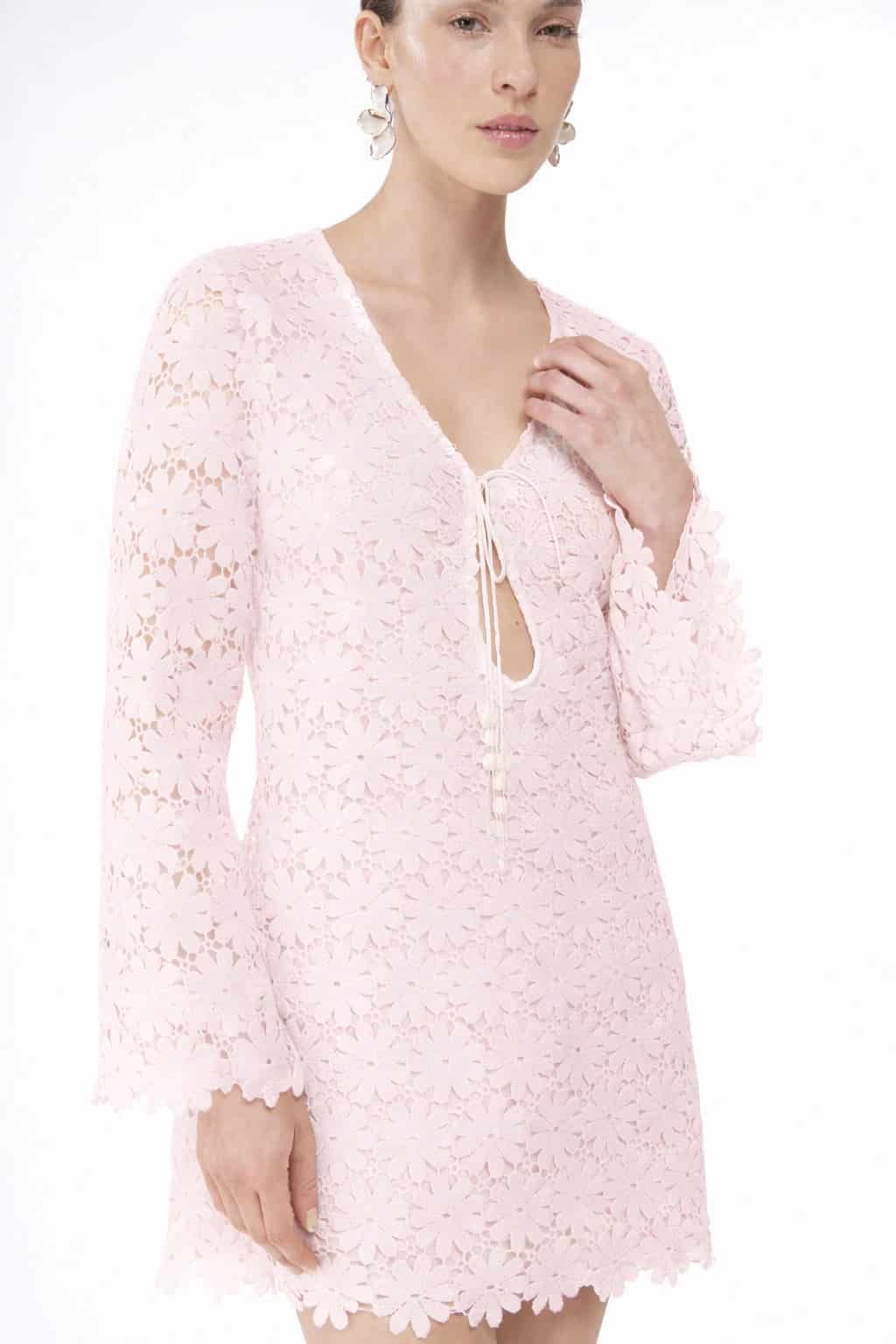SERAPHINE MINI DRESS PINK - miniatura 2