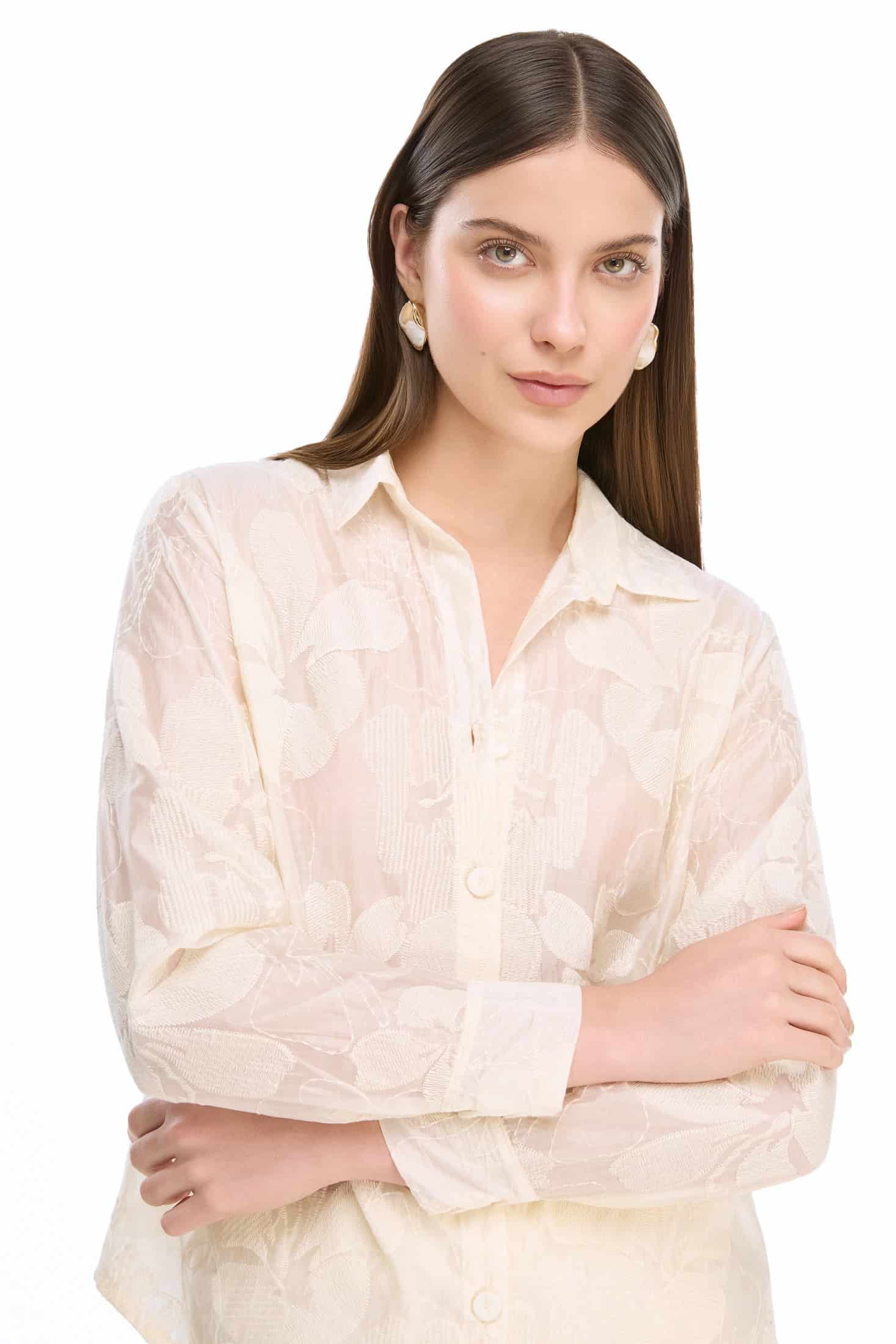 JAZMIN SHIRT CREAM - miniatura 2