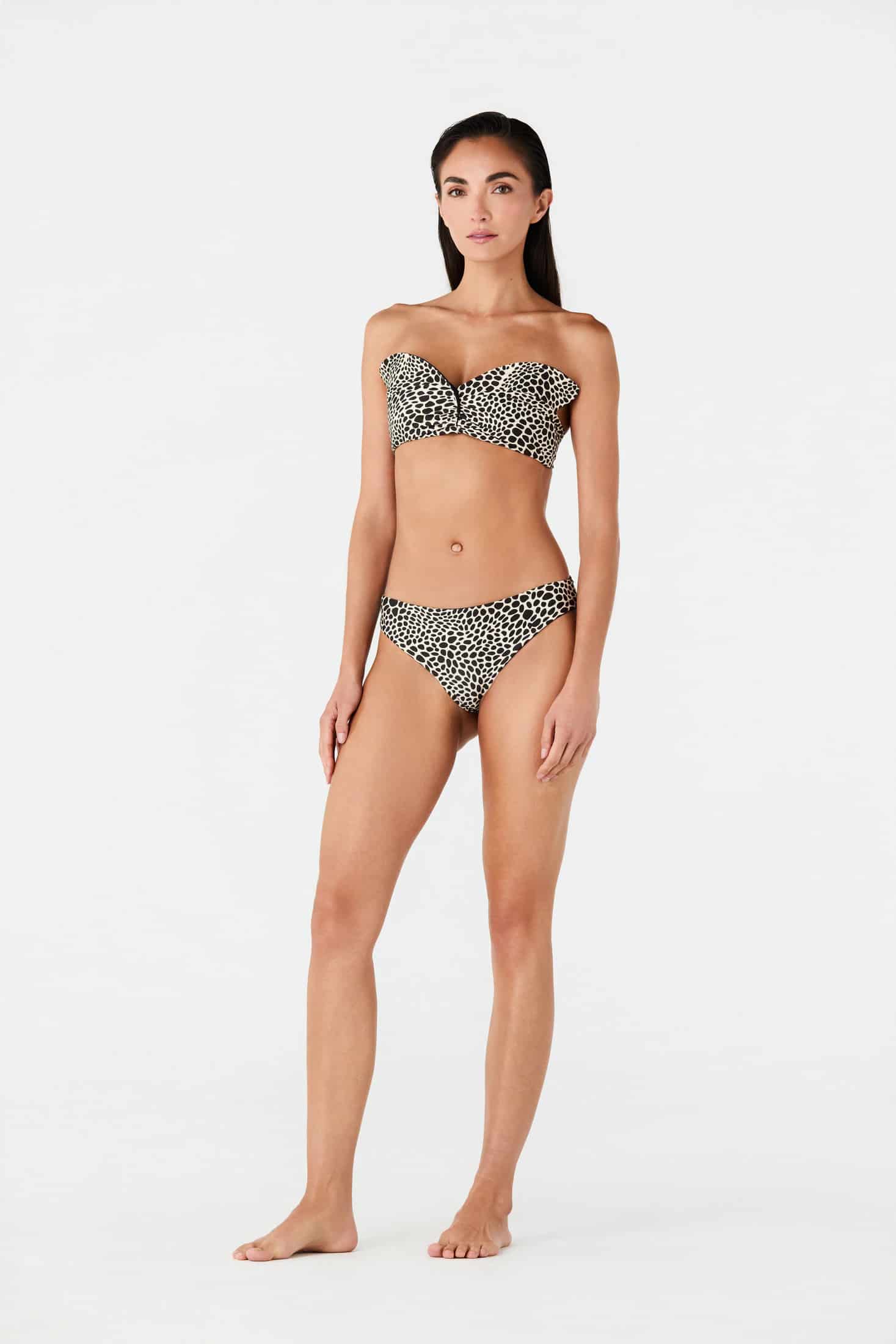 Guava Bottom / Ivory & Black Animal Print - miniatura 1