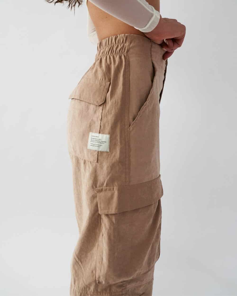 COFFEE PARACHUTE PANTS - miniatura 4