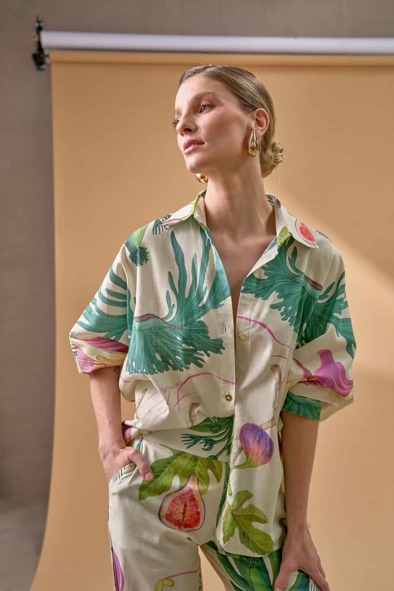 Ivory blouse - miniatura 3