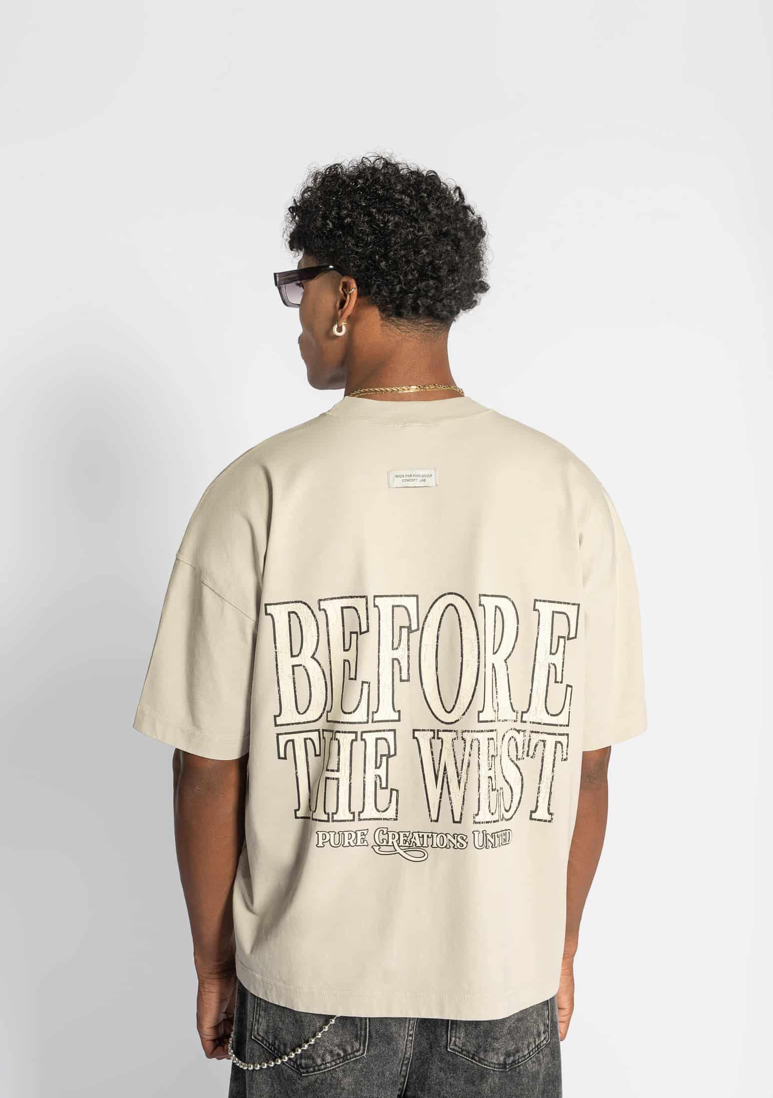 Before The West sand t-shirt - miniatura 3