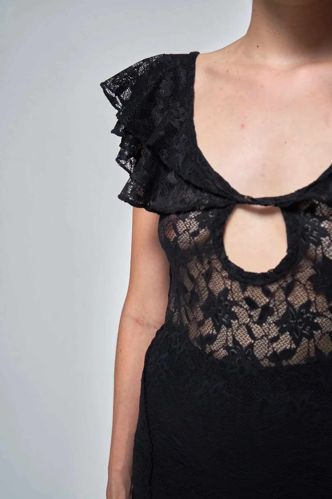 MIZU BLACK DRESS - miniatura 31