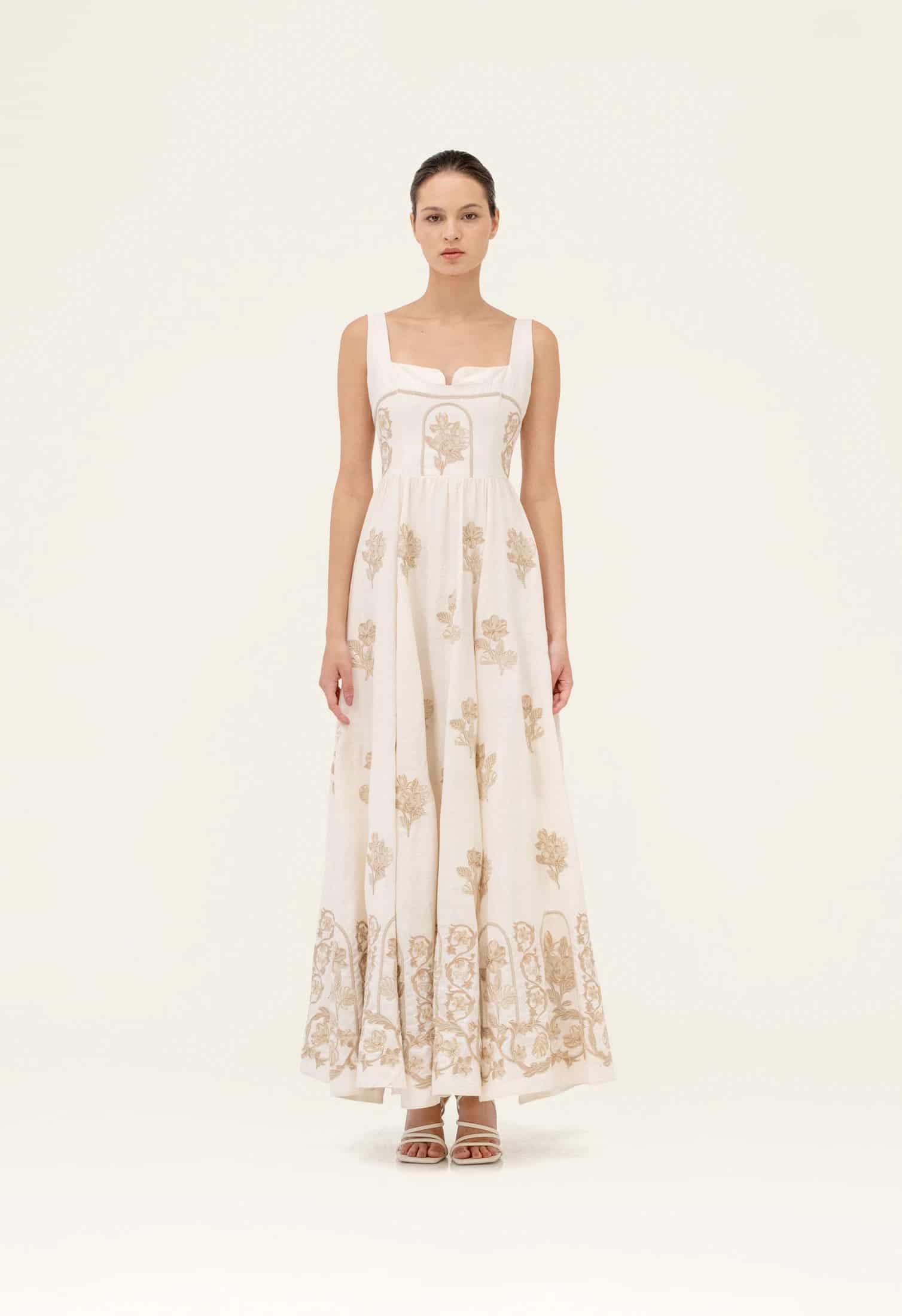Jaspe Madera Maxi Dress - miniatura 1