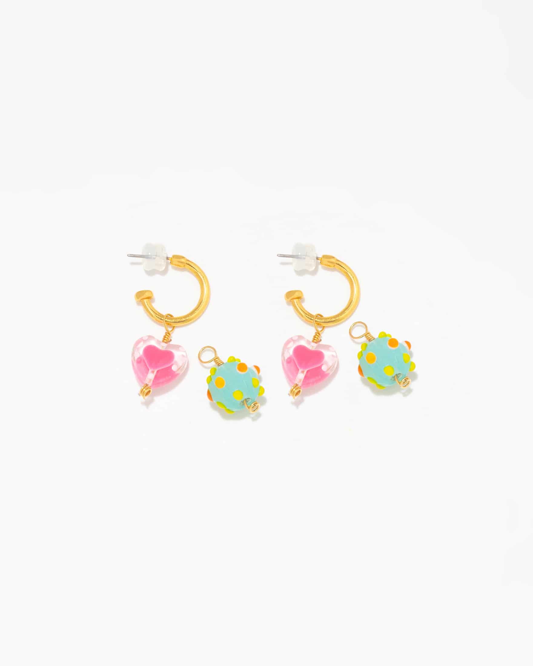 Aretes 3 en 1 Cristal - miniatura 2