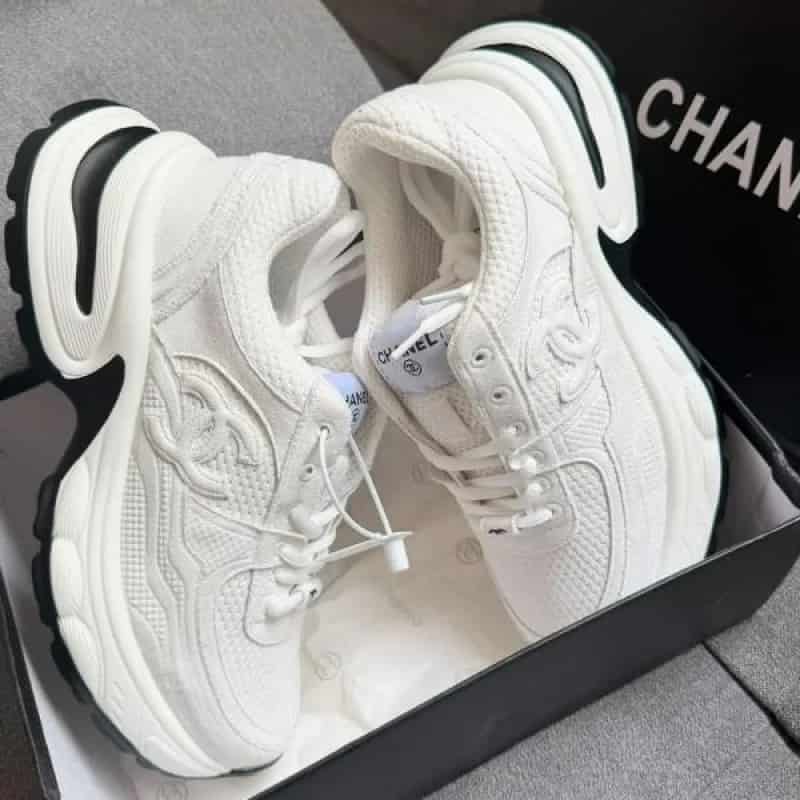 TENIS CHANEL BLANCO COMPLETO - miniatura 1