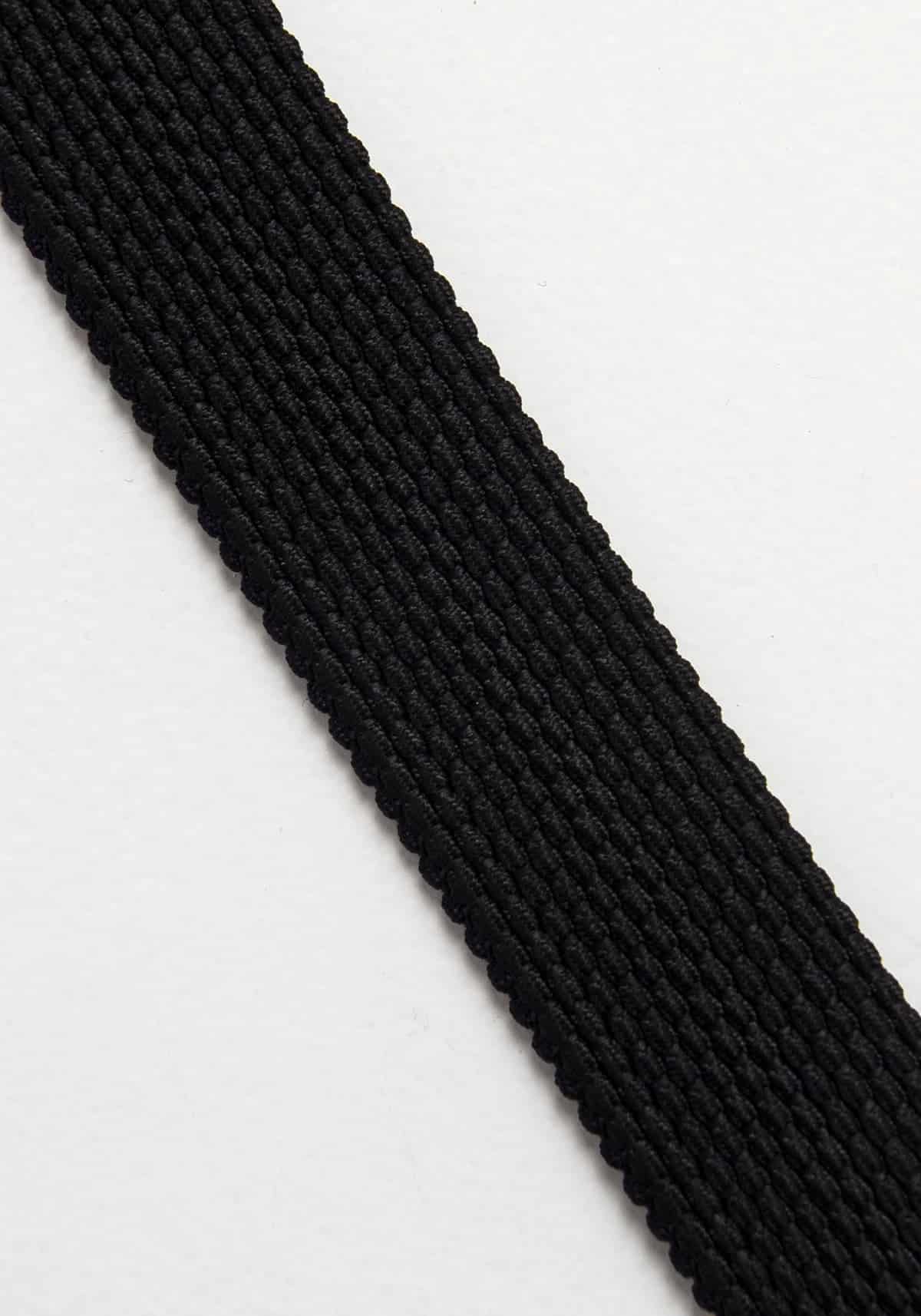 Cinturón Reversible Elástico Negro - Azul Oscuro - miniatura 2