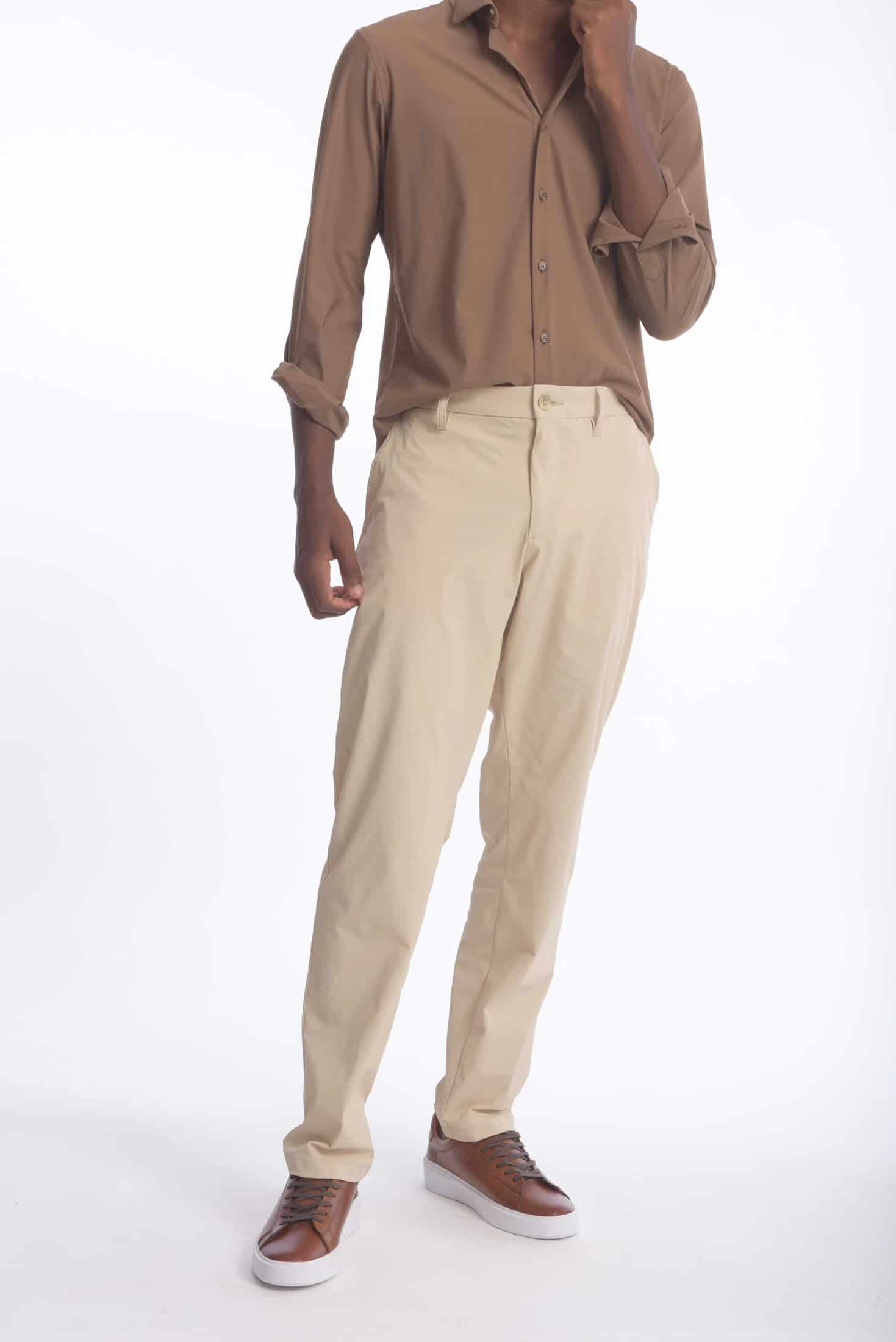 Pantalón Smart Tech Beige - miniatura 8