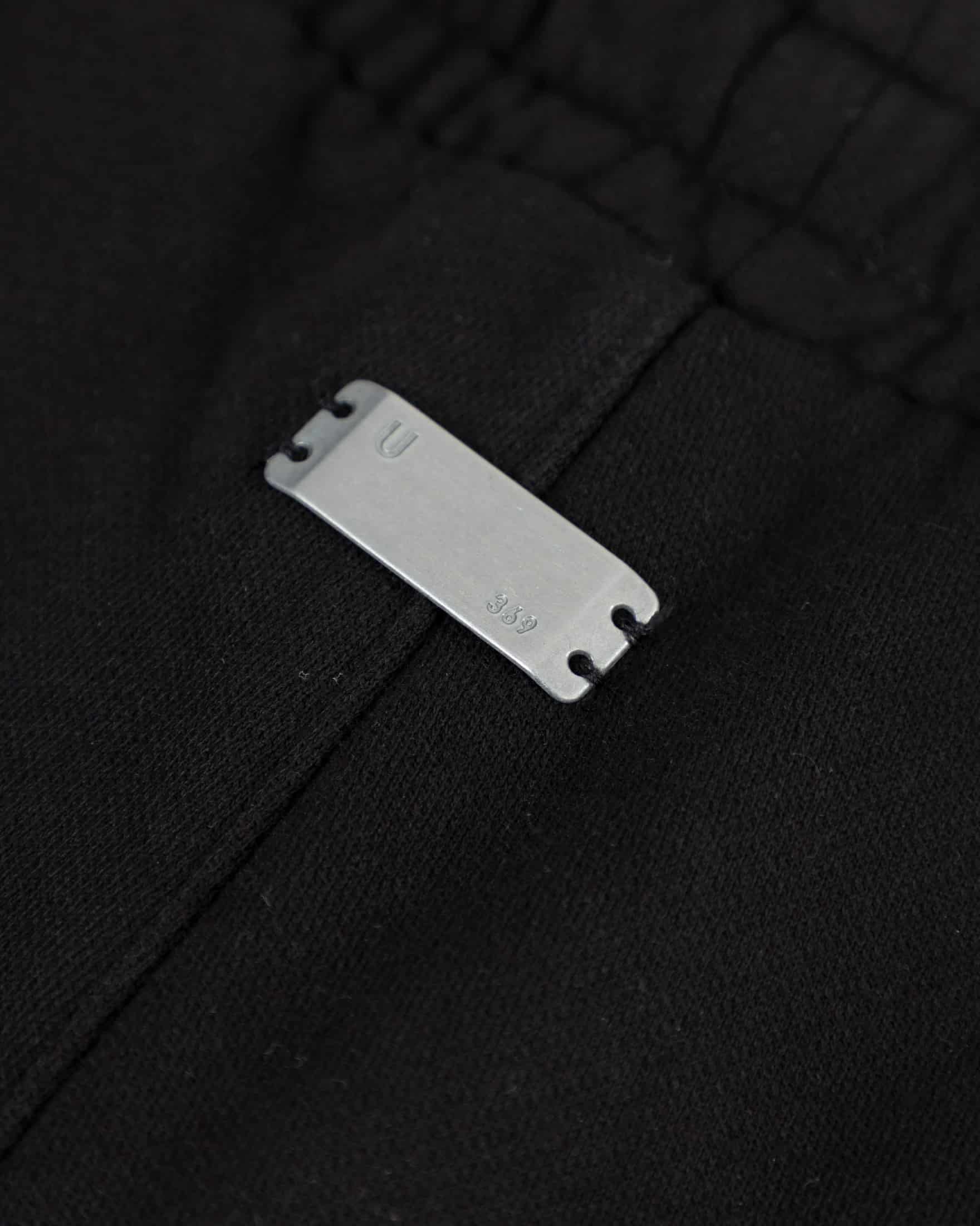 94' UNDRGLD Straight Pants Black - miniatura 6