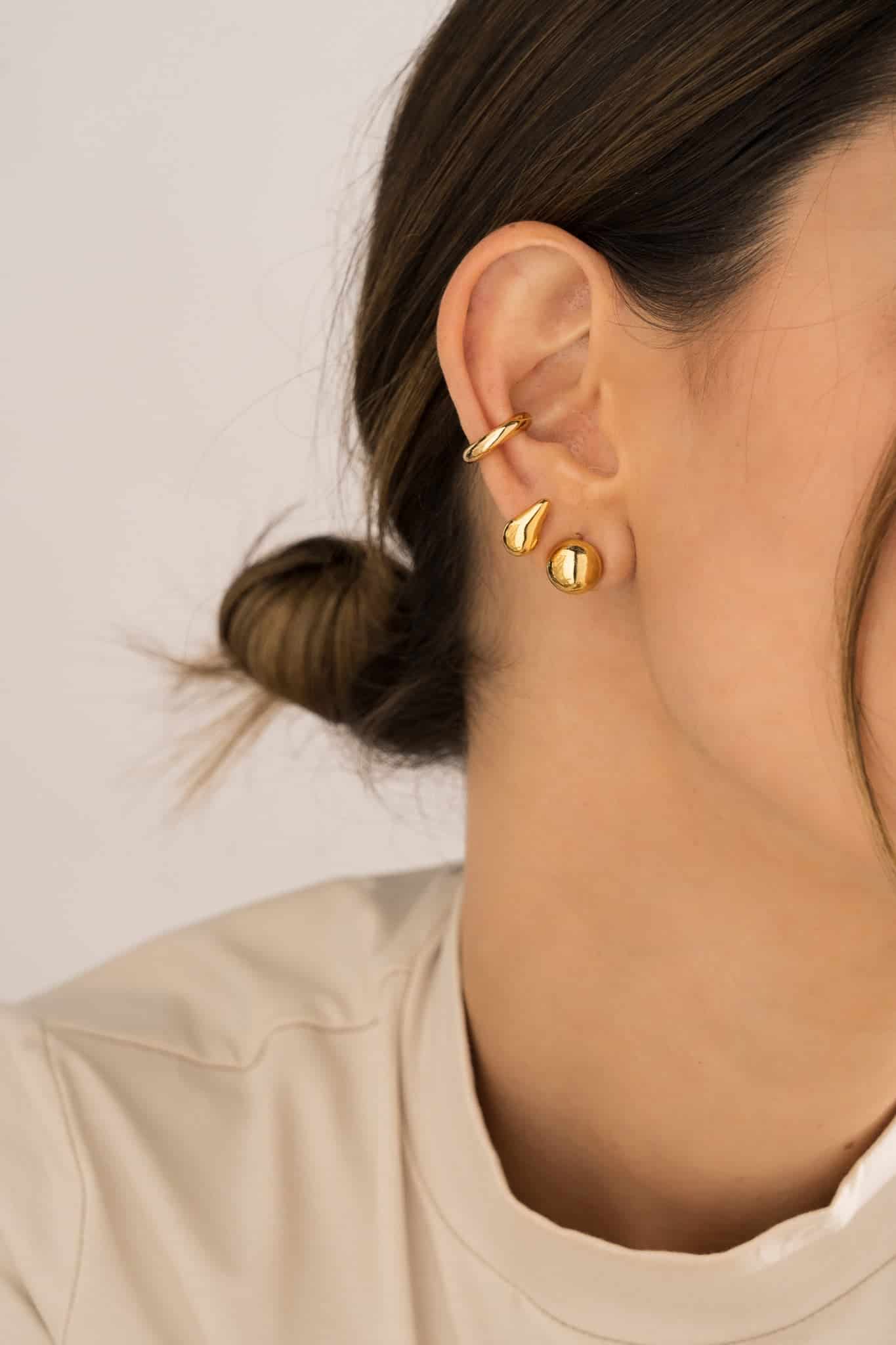 Set X3 Aretes Gotas Y Bolas - miniatura 3