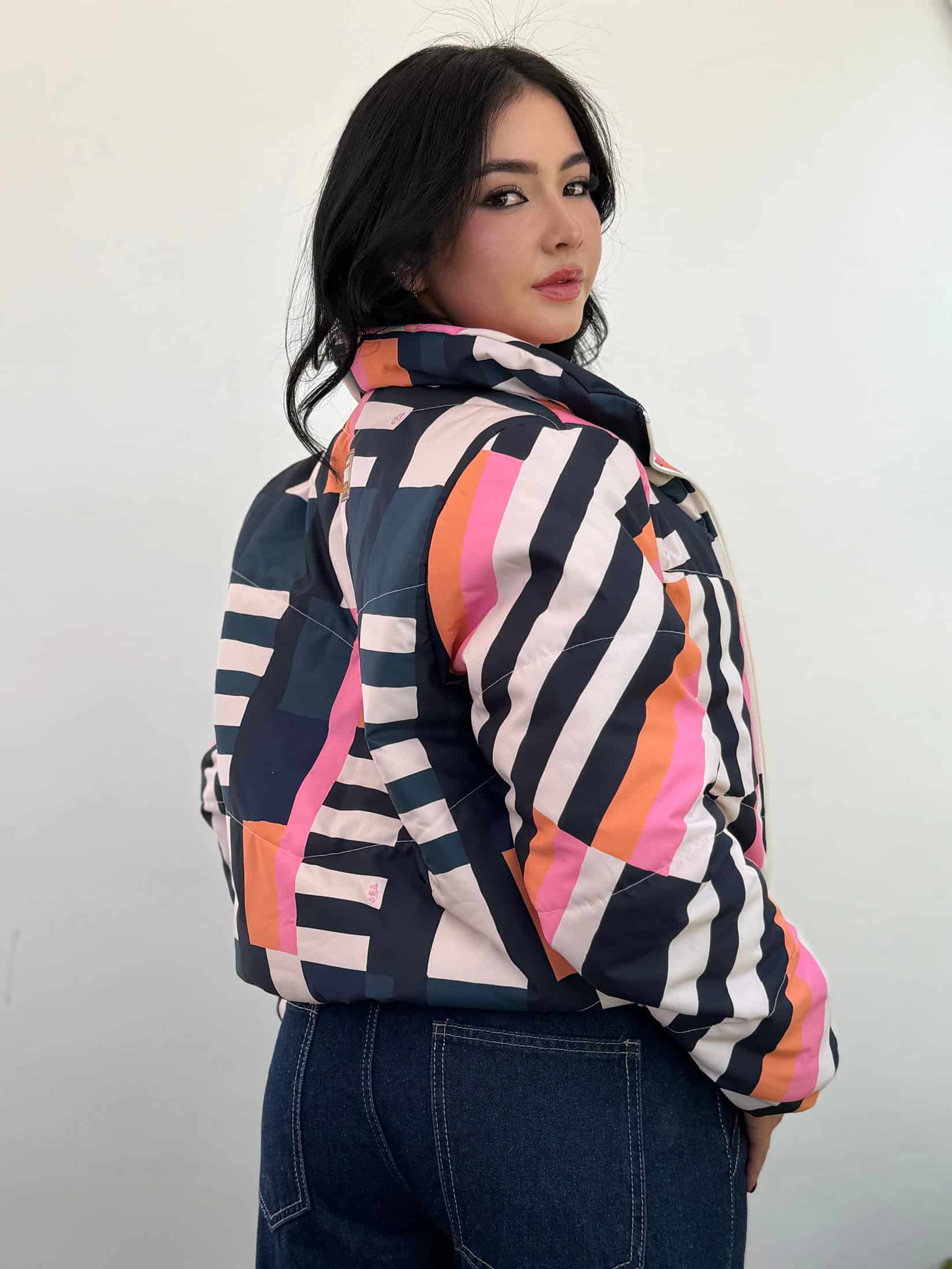 Puffer Jacket Beige Cromático - miniatura 7