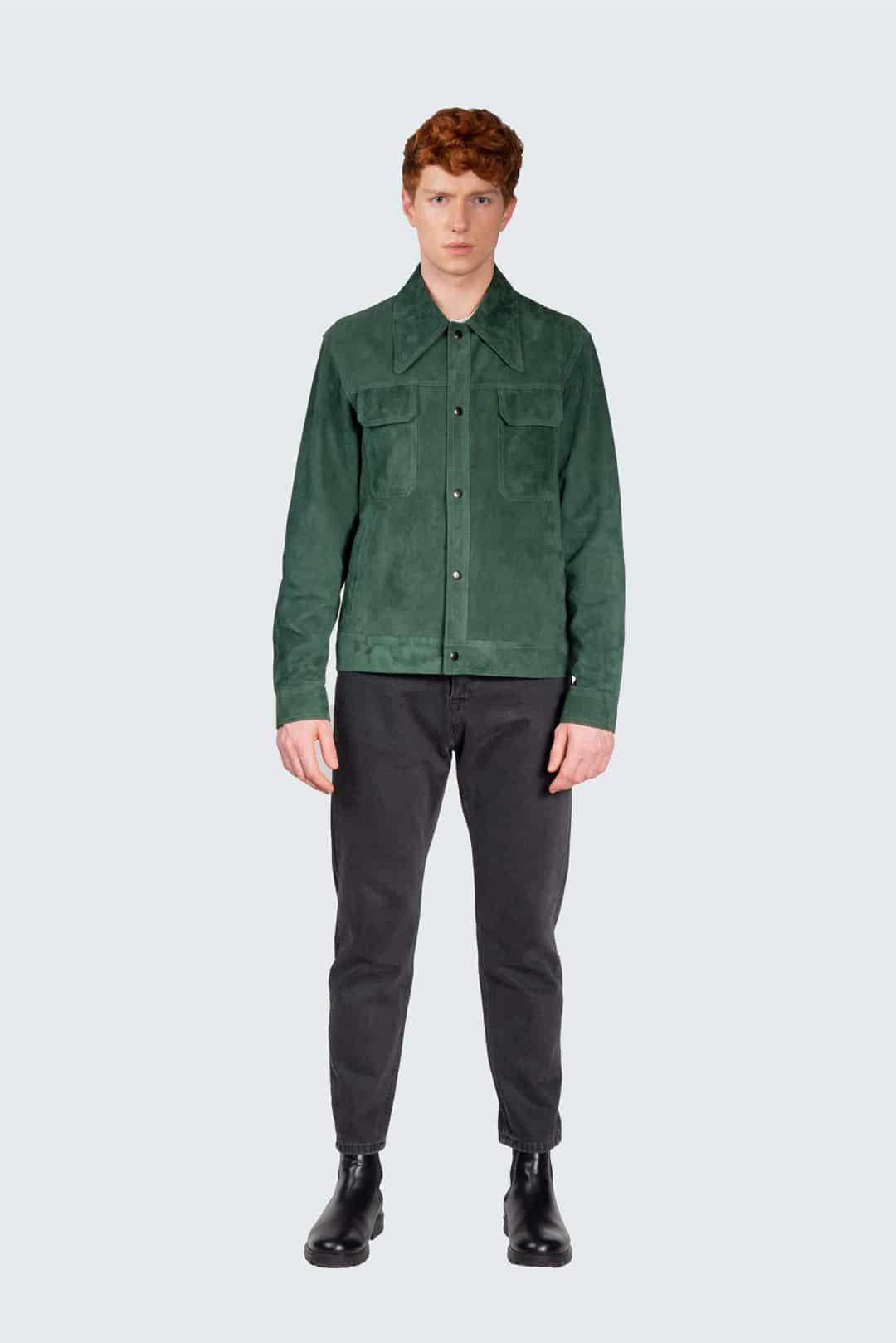MONTIERI SUEDE JACKET - miniatura 7