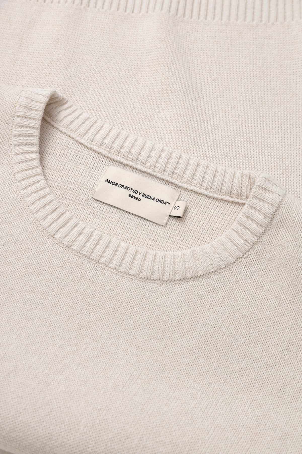 LOGO <3 SWEATER IVORY - miniatura 7