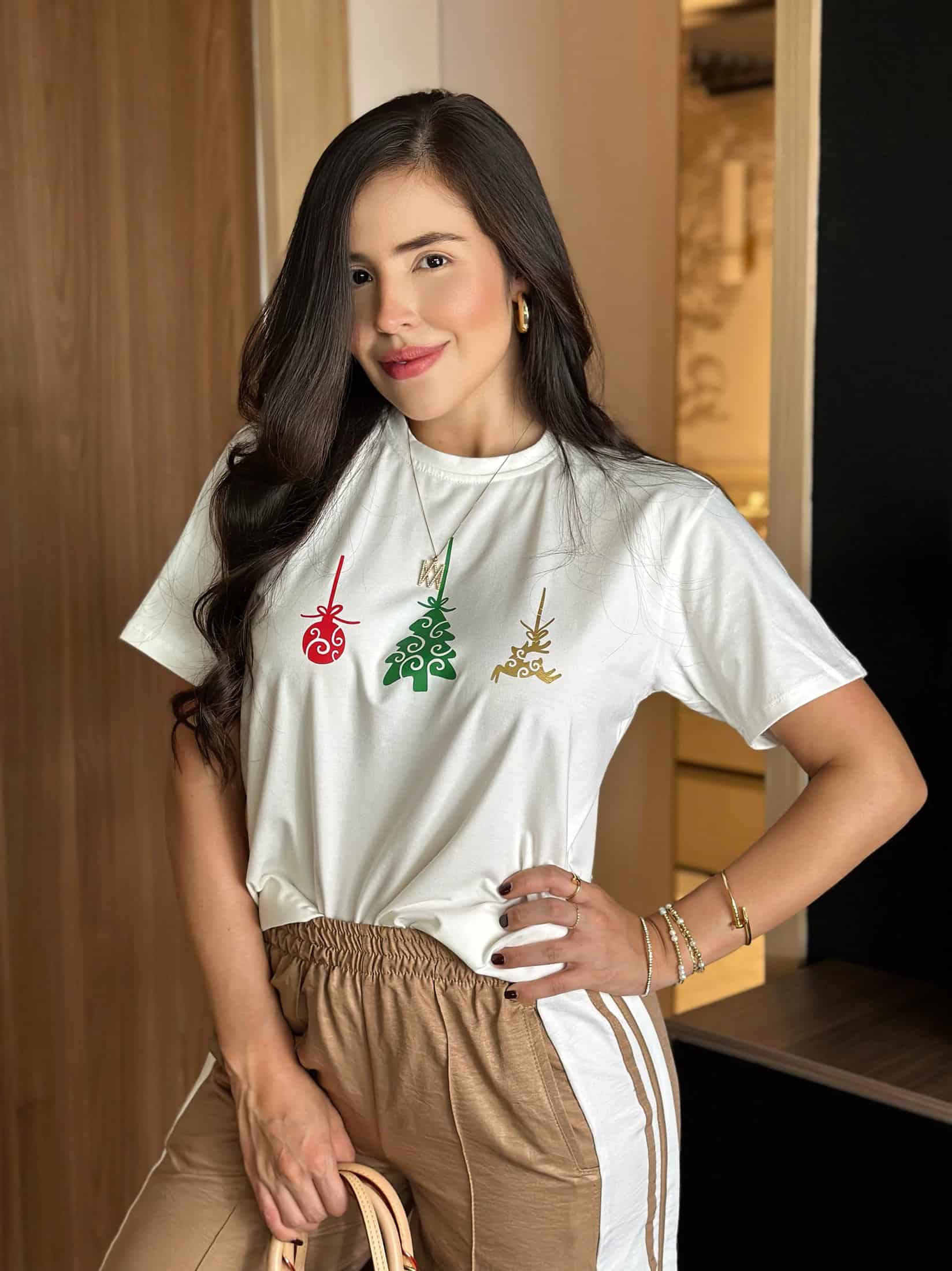 Camiseta Kate Marfil - miniatura 1