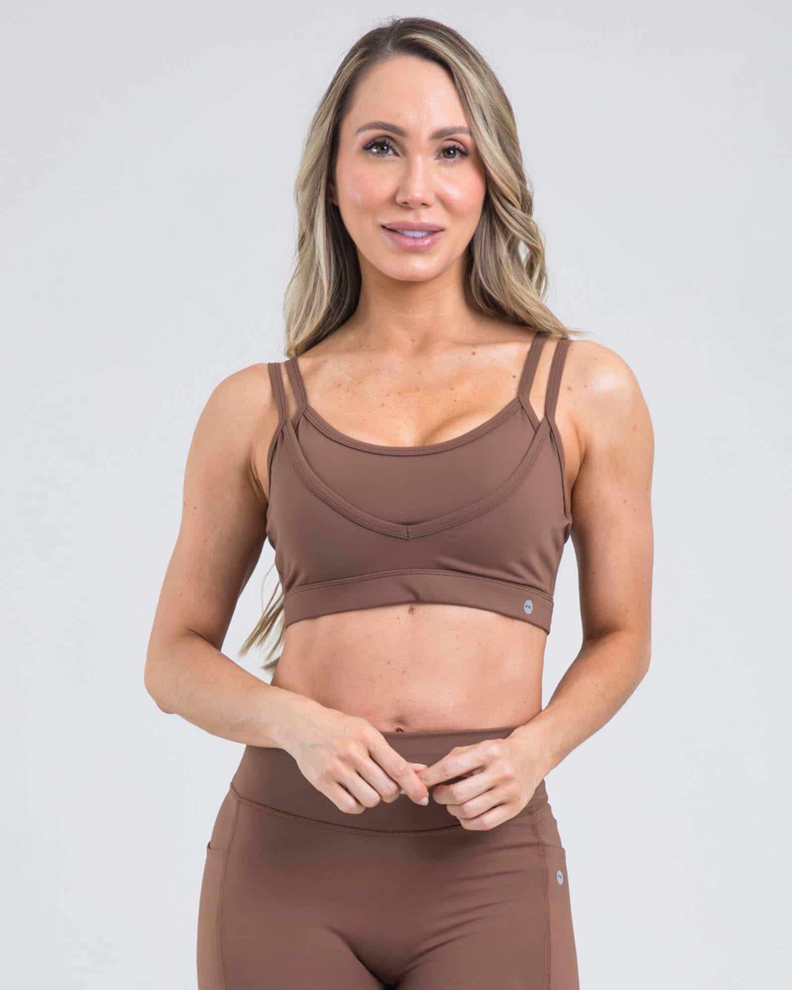 Top sisa adjustable marron outdoor FIBER - miniatura 1