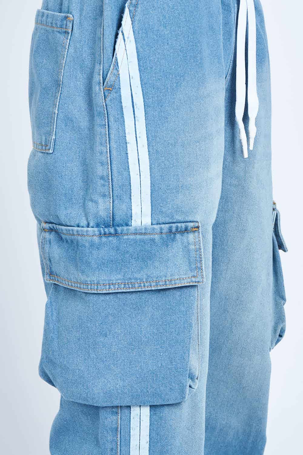Pantalon cargo DENIM con hiladilla | DROP 03 | - miniatura 7