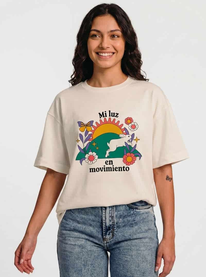 CAMISETA LUZ EN MOVIMIENTO - miniatura 1